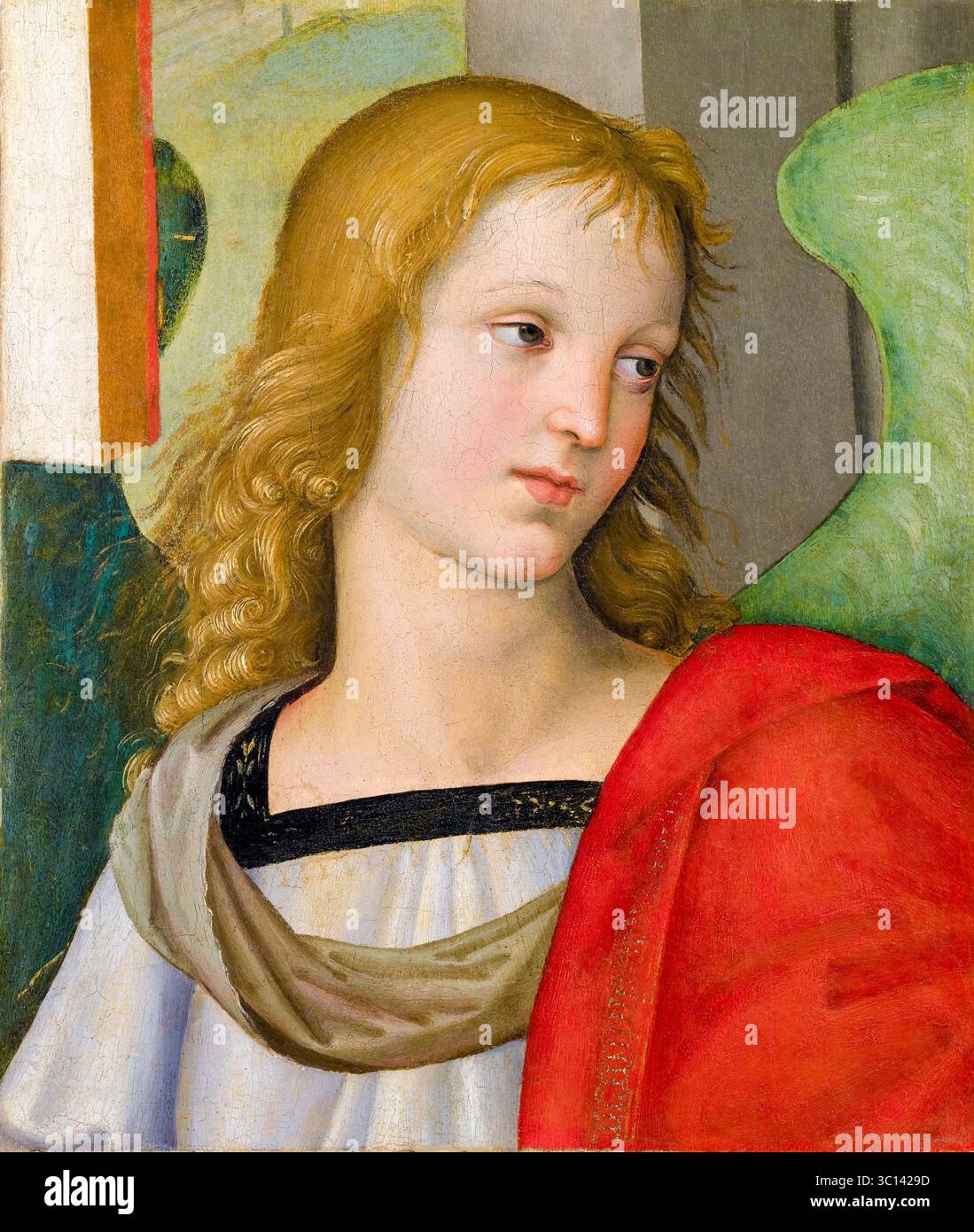 Raffaello Sanzio da Urbino appelé Raphael, Ange, peinture à l'huile sur panneau, 1501 Banque D'Images