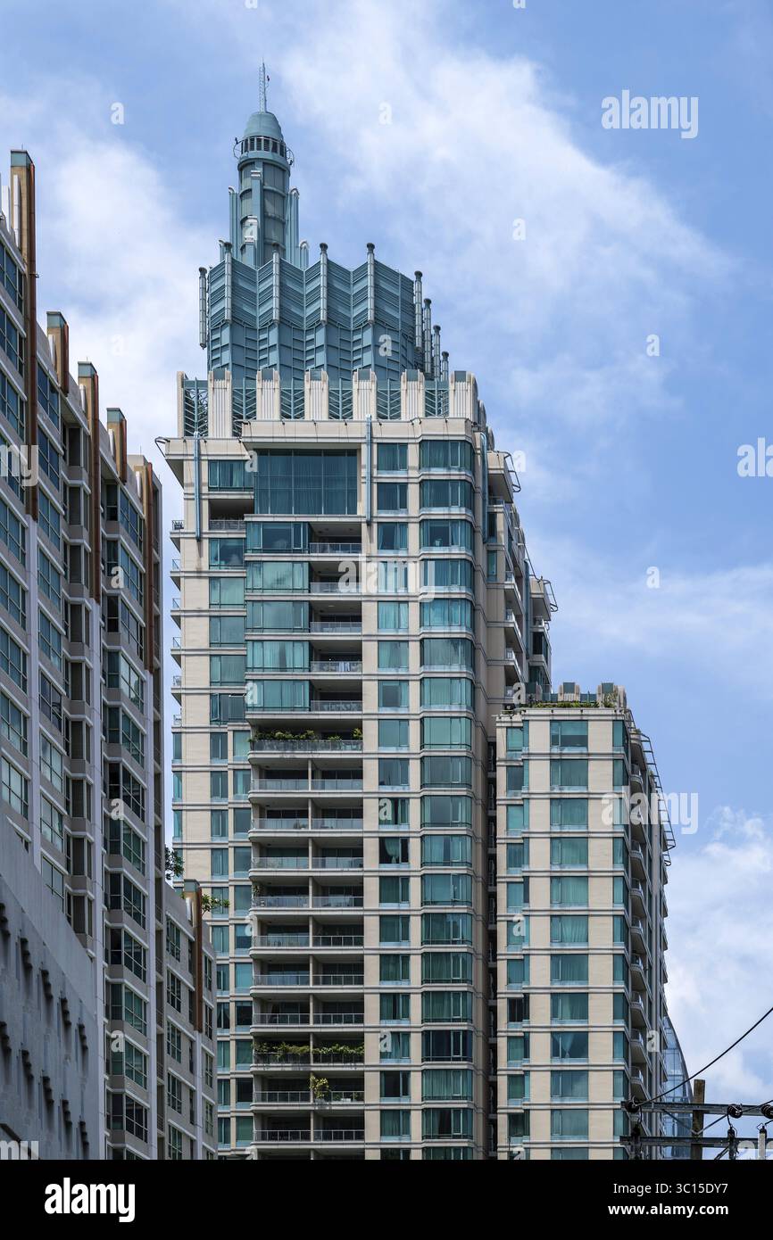 Immeuble de grande hauteur, Bangkok, Thaïlande Banque D'Images