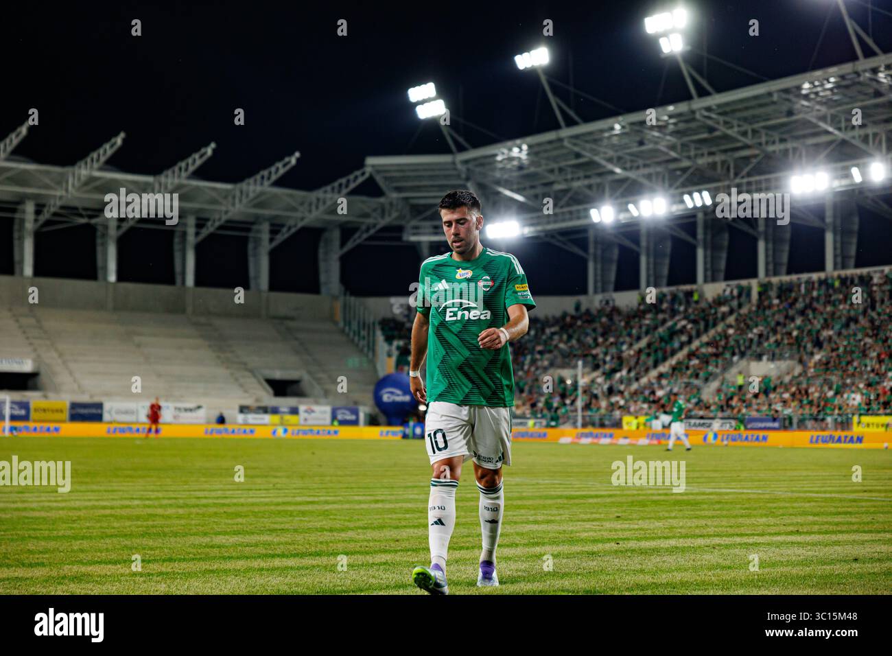 Roberto Alves pendant le match PKO BP Ekstraklasa entre les équipes de Radomiak Radom et Pogon Szczecin (Maciej Rogowski) Banque D'Images