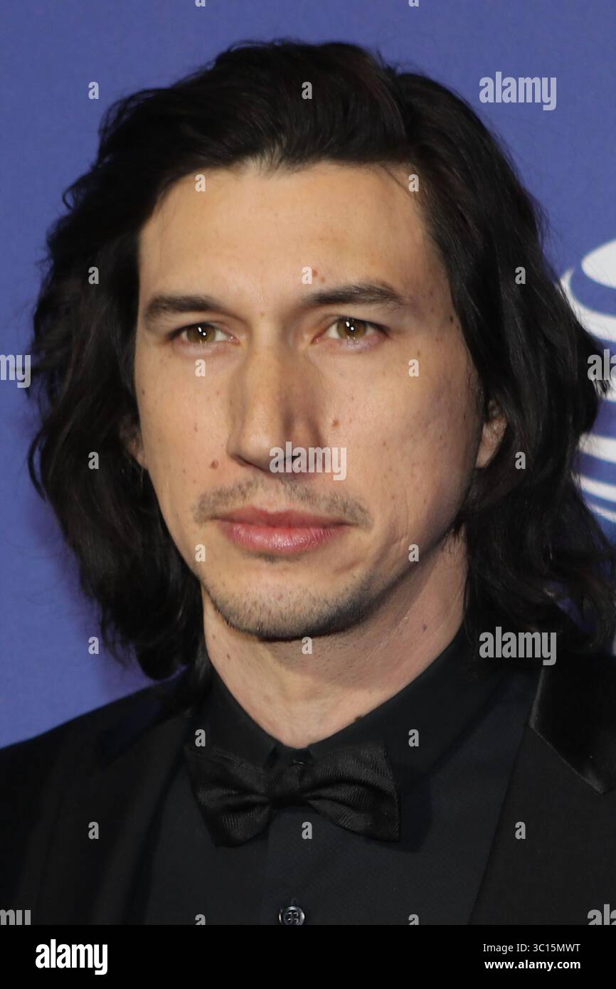 3 janvier 2019 - Palm Springs, Californie, États-Unis - Star Wars Kylo Ren acteur, PILOTE ADAM sur le tapis rouge lors du 30e Gala du Festival International du film de Palm Springs. Les Gala Awards ont eu lieu au Palm Springs Convention Center. (Crédit image : © Dane Andrew/ZUMA Wire/ZUMAPRESS.com) Banque D'Images