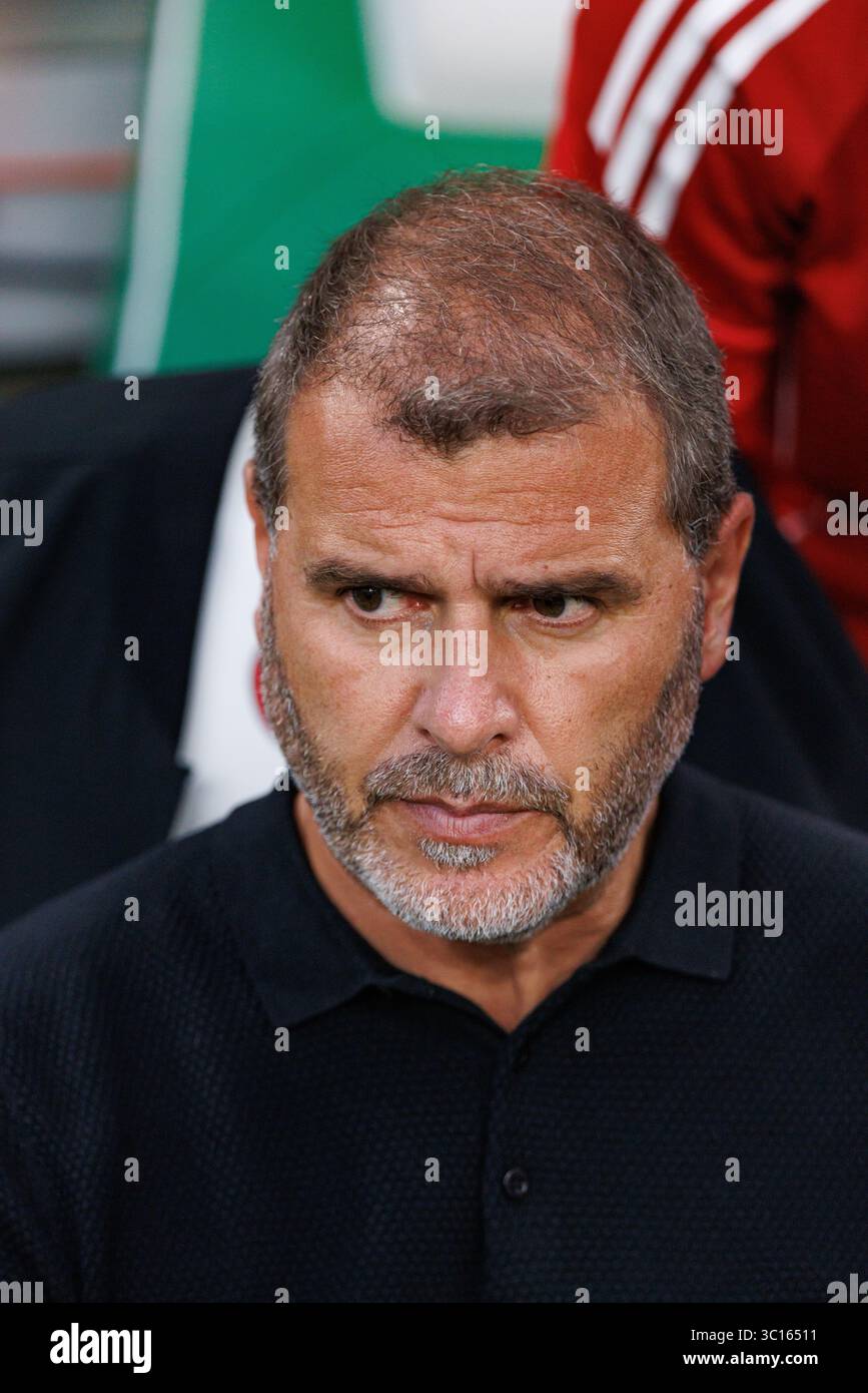 Joao Henriques pendant le match PKO BP Ekstraklasa entre les équipes de Radomiak Radom et Pogon Szczecin (Maciej Rogowski) Banque D'Images