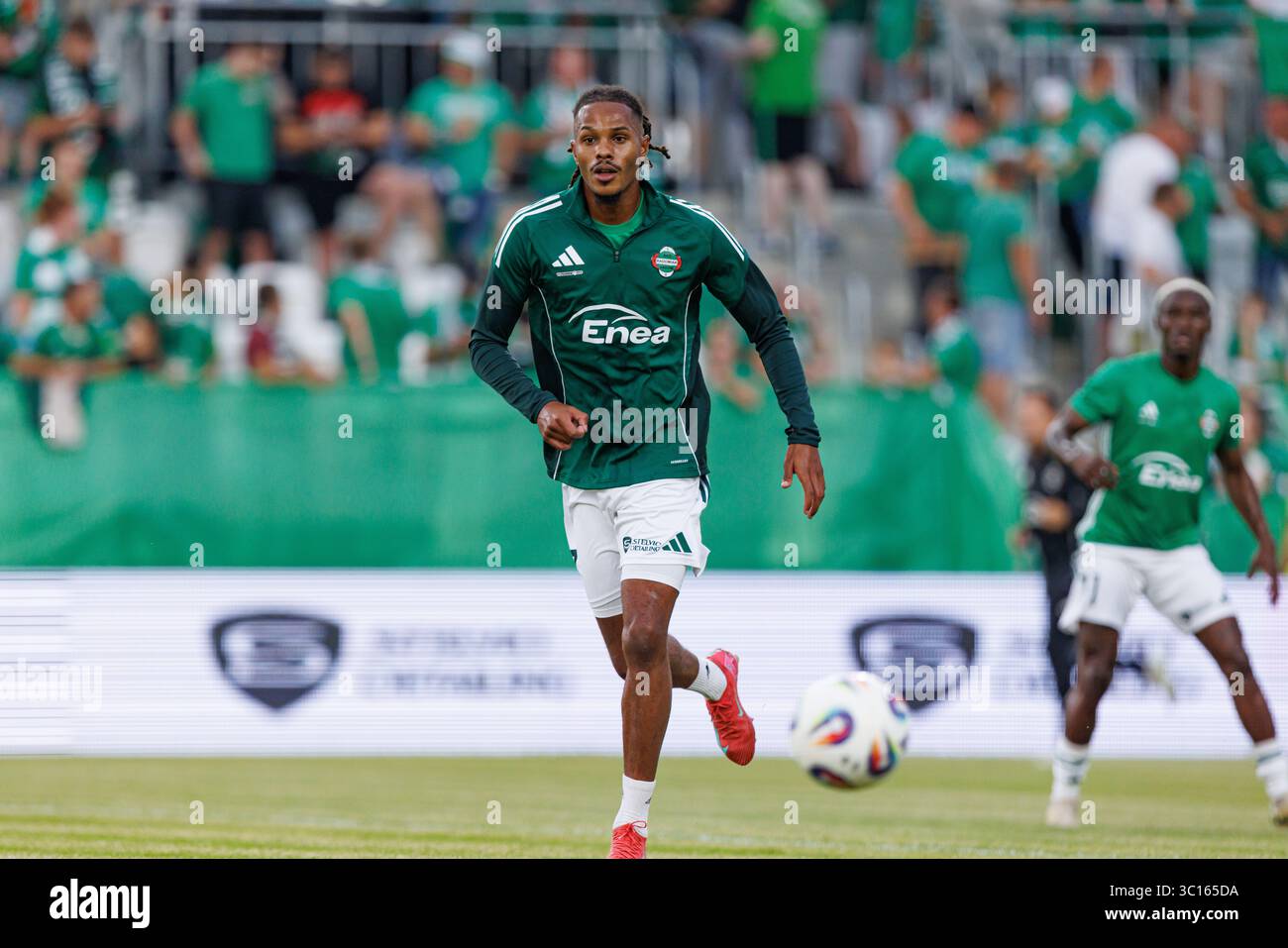 Vasco Lopes pendant le match PKO BP Ekstraklasa entre les équipes de Radomiak Radom et Pogon Szczecin (Maciej Rogowski) Banque D'Images