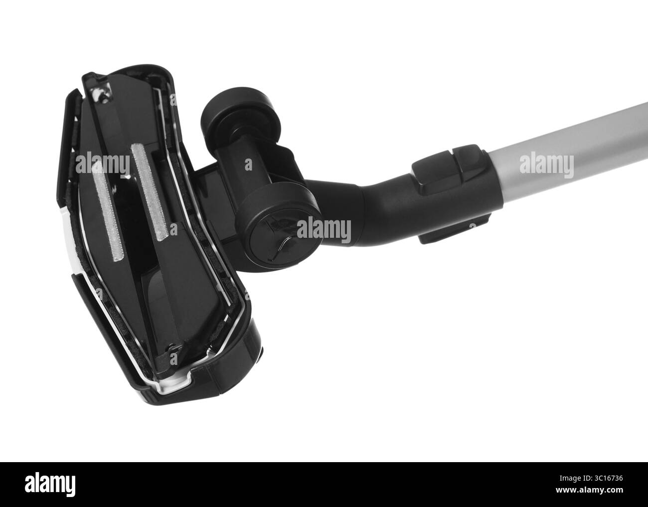 Une brosse d'aspirateur sur fond blanc Banque D'Images