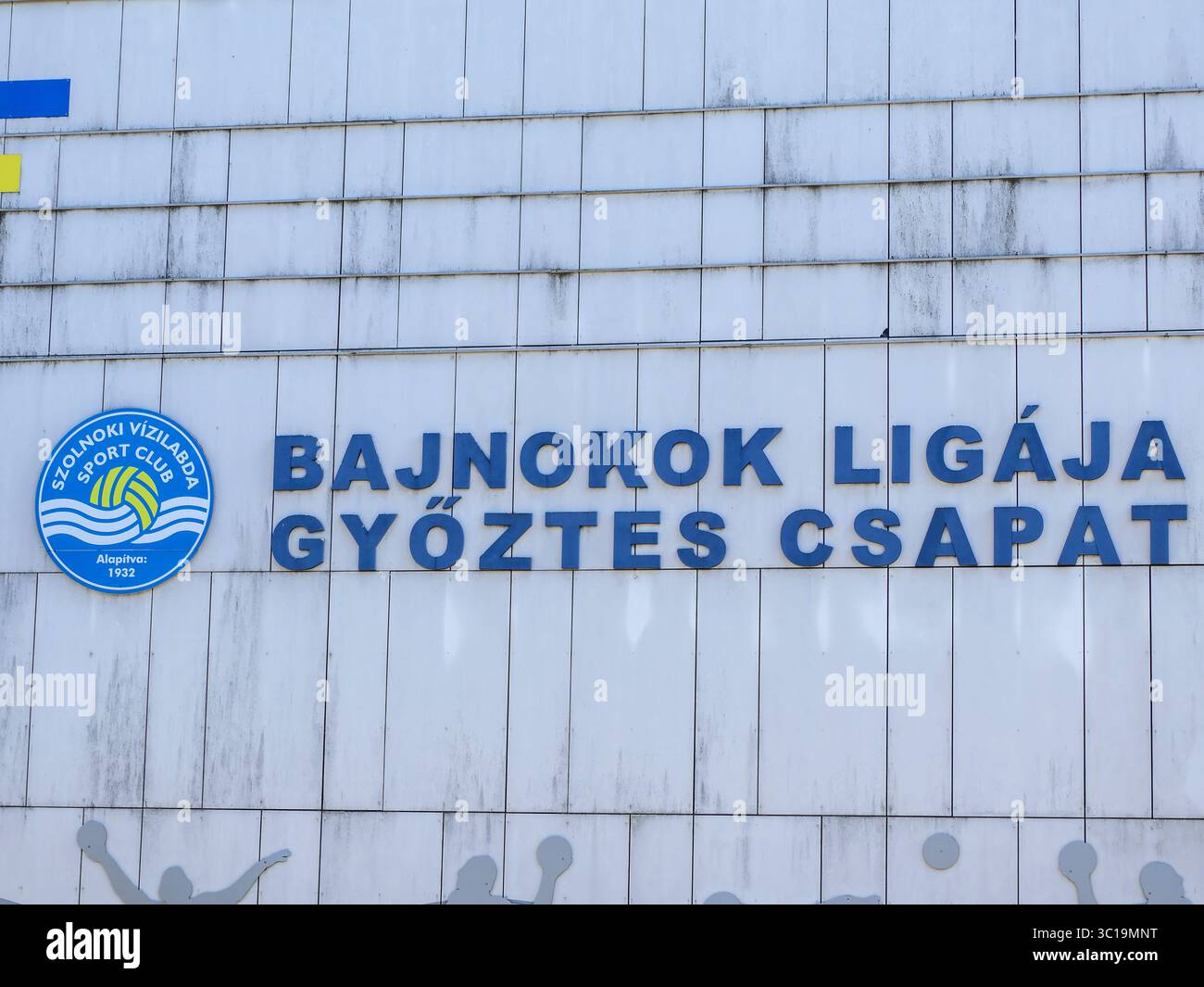 Stade de water polo à Szolnok Banque D'Images