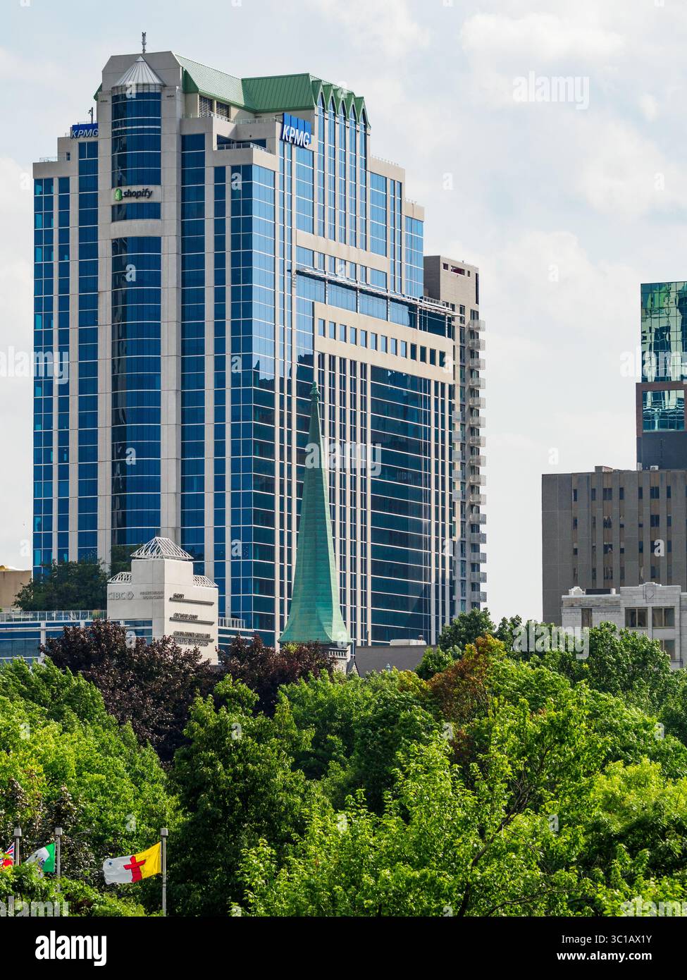 KPMG & Spotify Tower, Ottawa, Ontario, Canada Banque D'Images