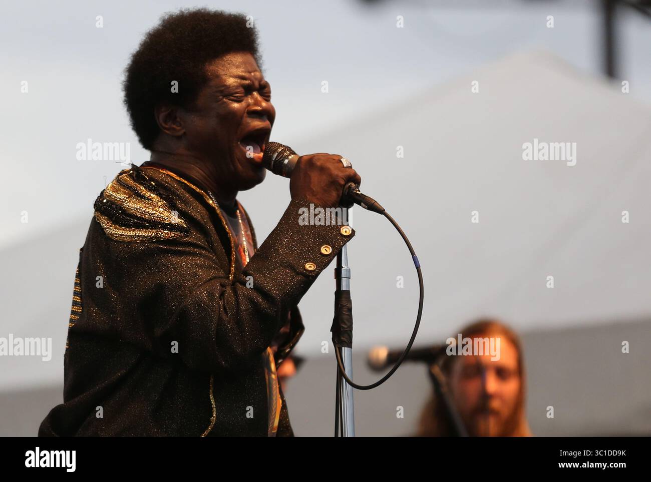 20 septembre 2014 - Shakopee, MN, États-Unis - Charles Bradley et ses extraordinaires joués au Festival Palomino. (/STAR TRIBUNE) Festival Palomino au Canterbury Park à Shakopee min., samedi 20 septembre 2014. (Crédit image : Kyndell Harkness/Minneapolis Star Tribune/TNS via ZUMA Wire) Banque D'Images