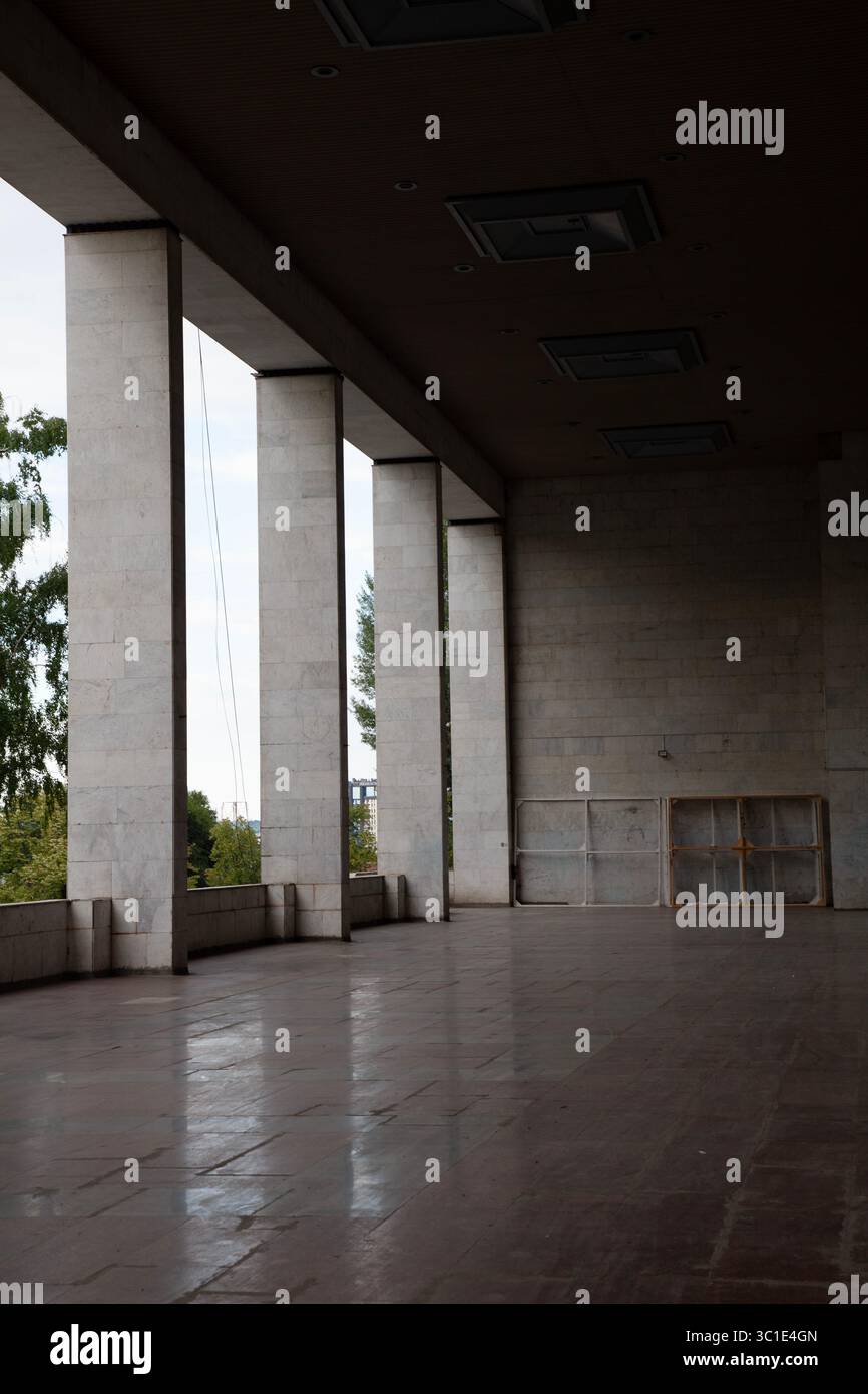 Opéra national Maria Bieșu et théâtre de ballet, Chișinău Moldavie Banque D'Images