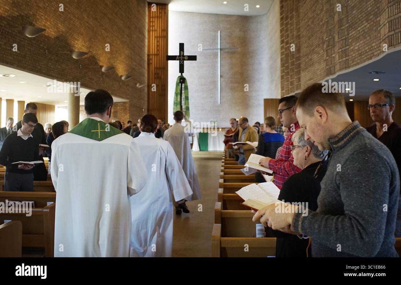 1 janvier 2014 - Minneapolis, Minnesota, États-Unis - L'architecte finnoaméricain Eliel Saarinen conçu Christ Church Lutheran organisera une collecte de fonds musicale mardi . / (Crédit image : Richard Tsong-Taatarii/Minneapolis Star Tribune/TNS via ZUMA Wire) Banque D'Images