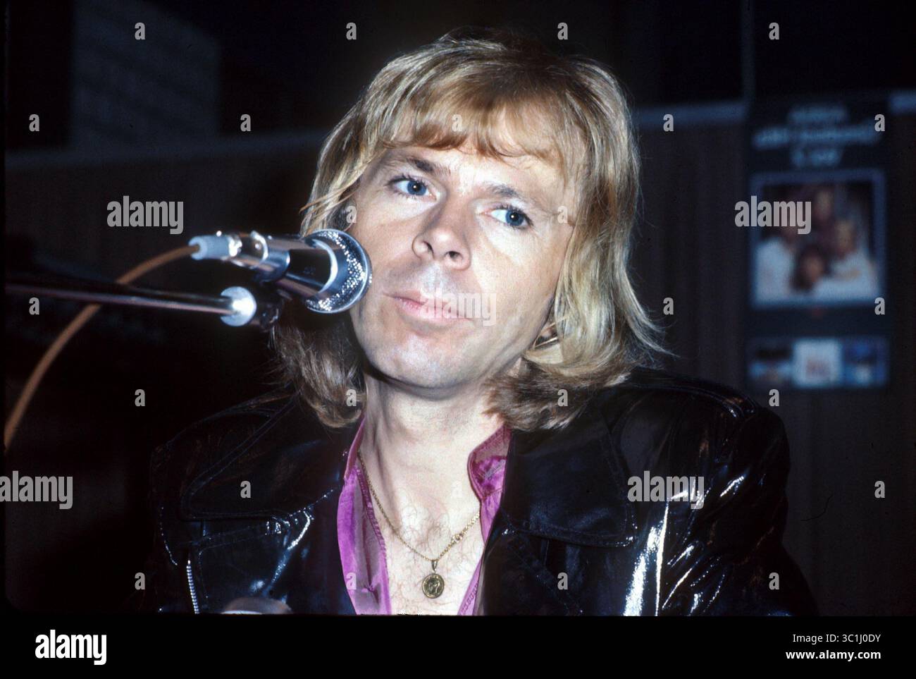 Sep 01, 1979 ; Amsterdam, PAYS-BAS ; la conférence de presse du groupe ABBA au Jaap Eden Hall d'Amsterdam. (Crédit image : © Barry Schultz/ZUMA Wire) Banque D'Images