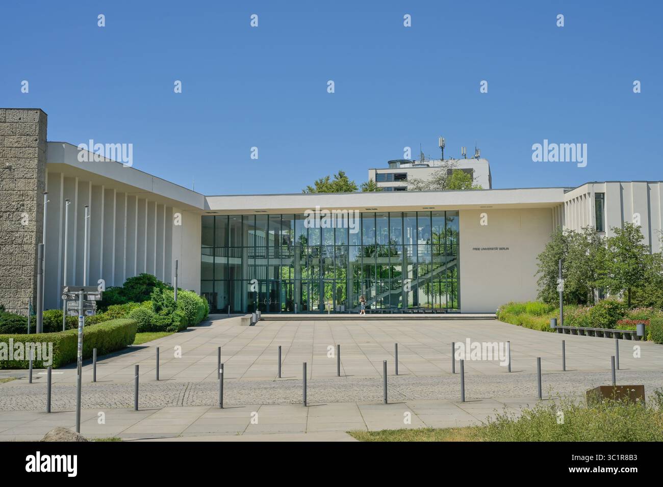 Henry-Ford-Bau, Freie Universität, Garystraße, Dahlem, Steglitz-Zehlendorf, Berlin, Deutschland Banque D'Images