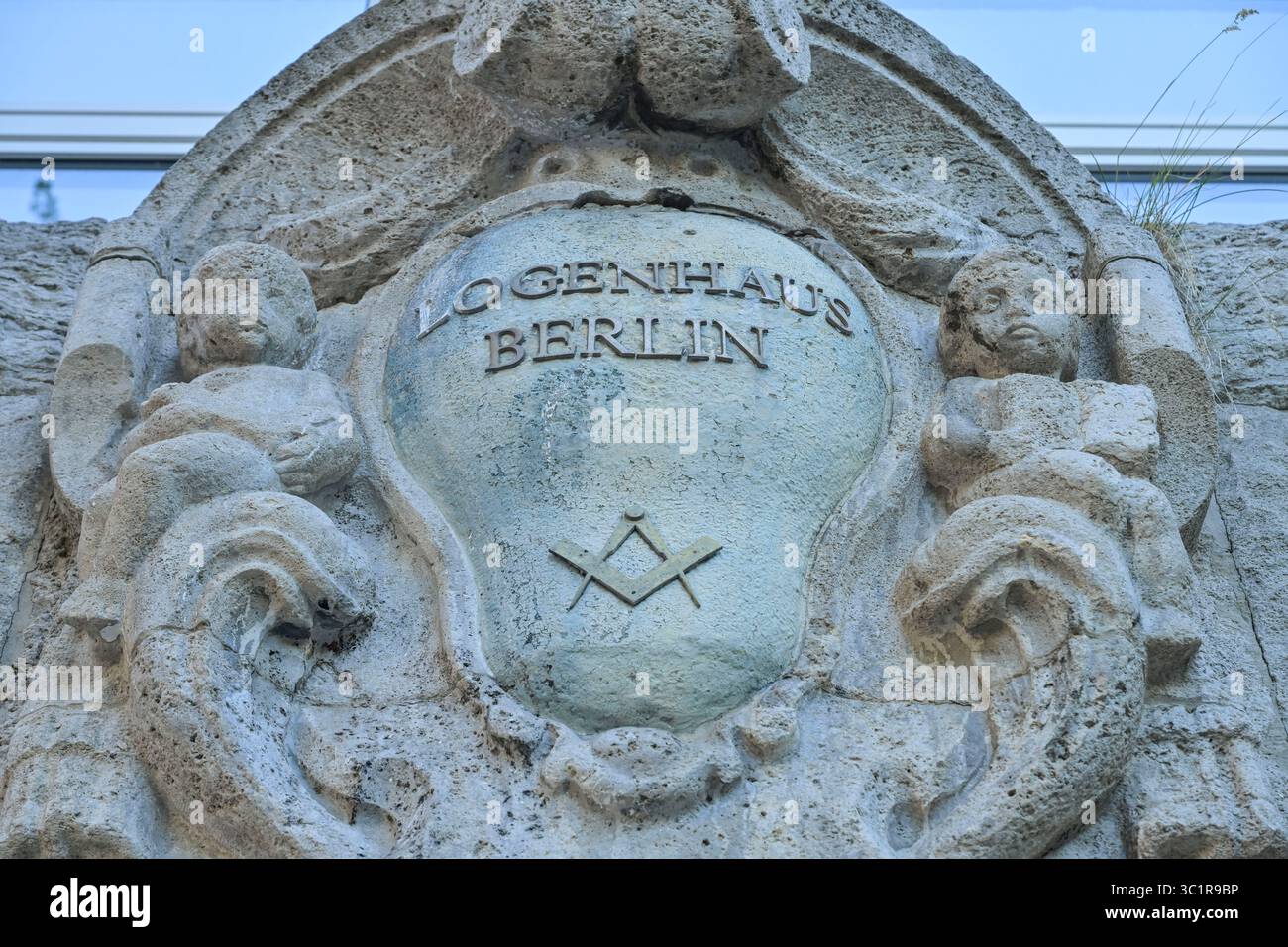 Logenhaus, Emser Straße, Wilmersdorf, Bezirk Charlottenburg-Wilmersdorf, Berlin, Deutschland Banque D'Images