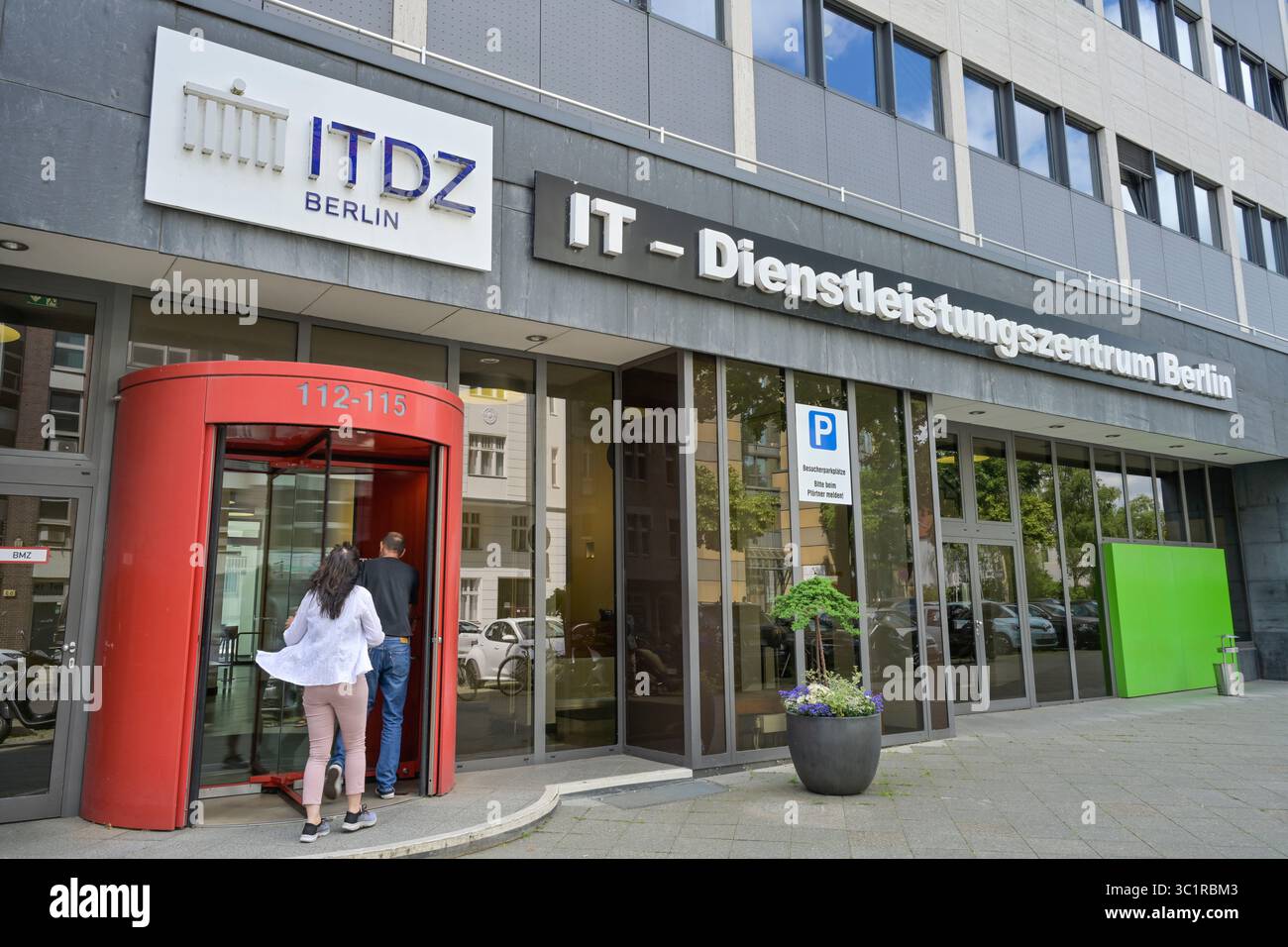 IT-Dienstleistungszentrum Berlin ITDZ, Berliner Straße, Wilmersdorf, Bezirk Charlottenburg-Wilmersdorf, Berlin, Deutschland Banque D'Images