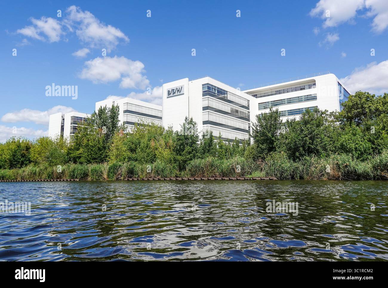BSH Hausgeräte, Spree, Siemensstadt, Spandau, Berlin, Deutschland Banque D'Images