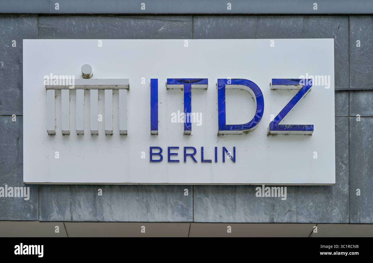 IT-Dienstleistungszentrum Berlin ITDZ, Berliner Straße, Wilmersdorf, Bezirk Charlottenburg-Wilmersdorf, Berlin, Deutschland Banque D'Images