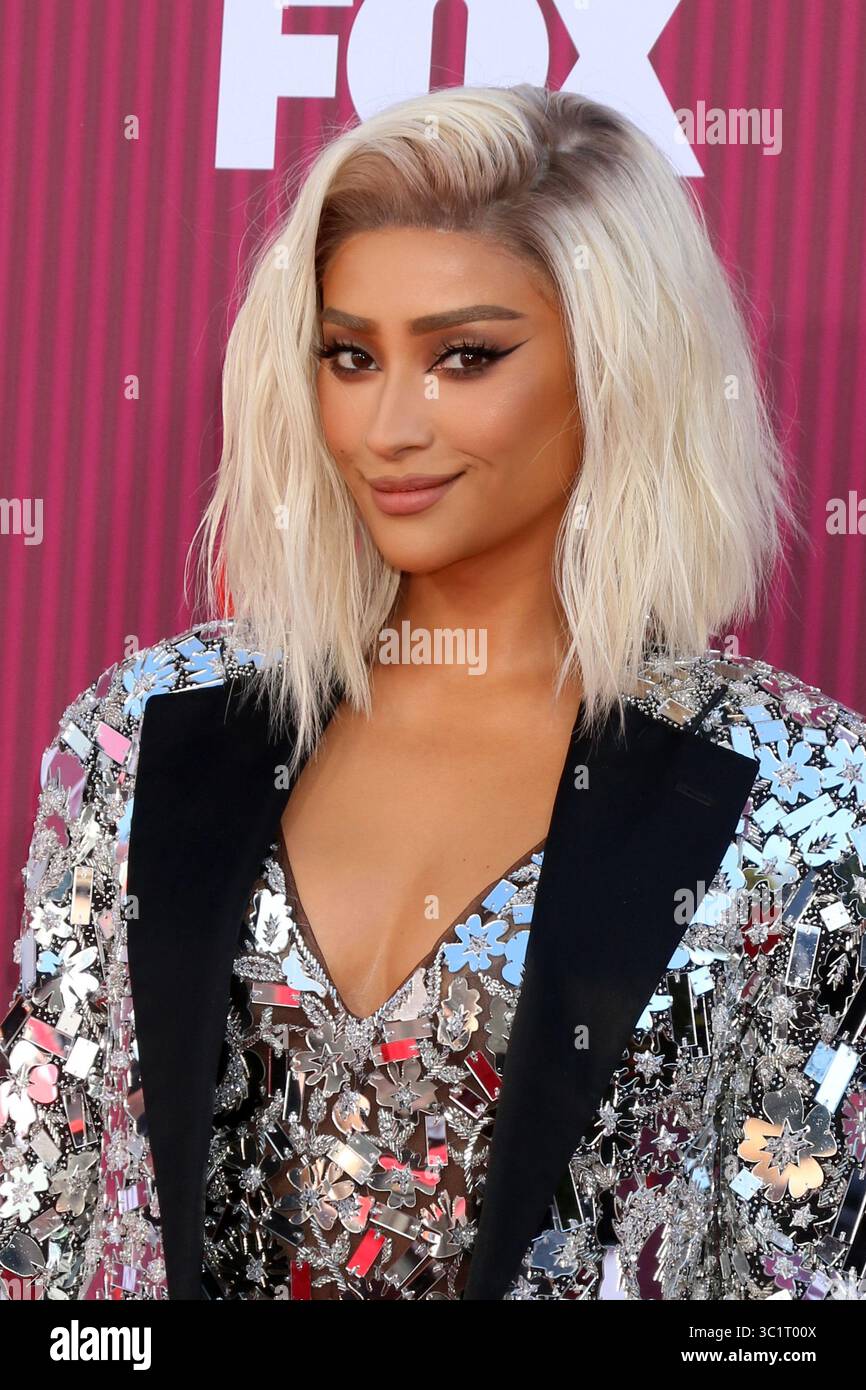 14 mars 2019 - Los Angeles, CA, USA - LOS ANGELES - 14 mars : Shay Mitchell aux iHeart Radio Music Awards - arrivées au Microsoft Theater le 14 mars 2019 à Los Angeles, CA (crédit image : © Kathy Hutchins via ZUMA Wire) Banque D'Images