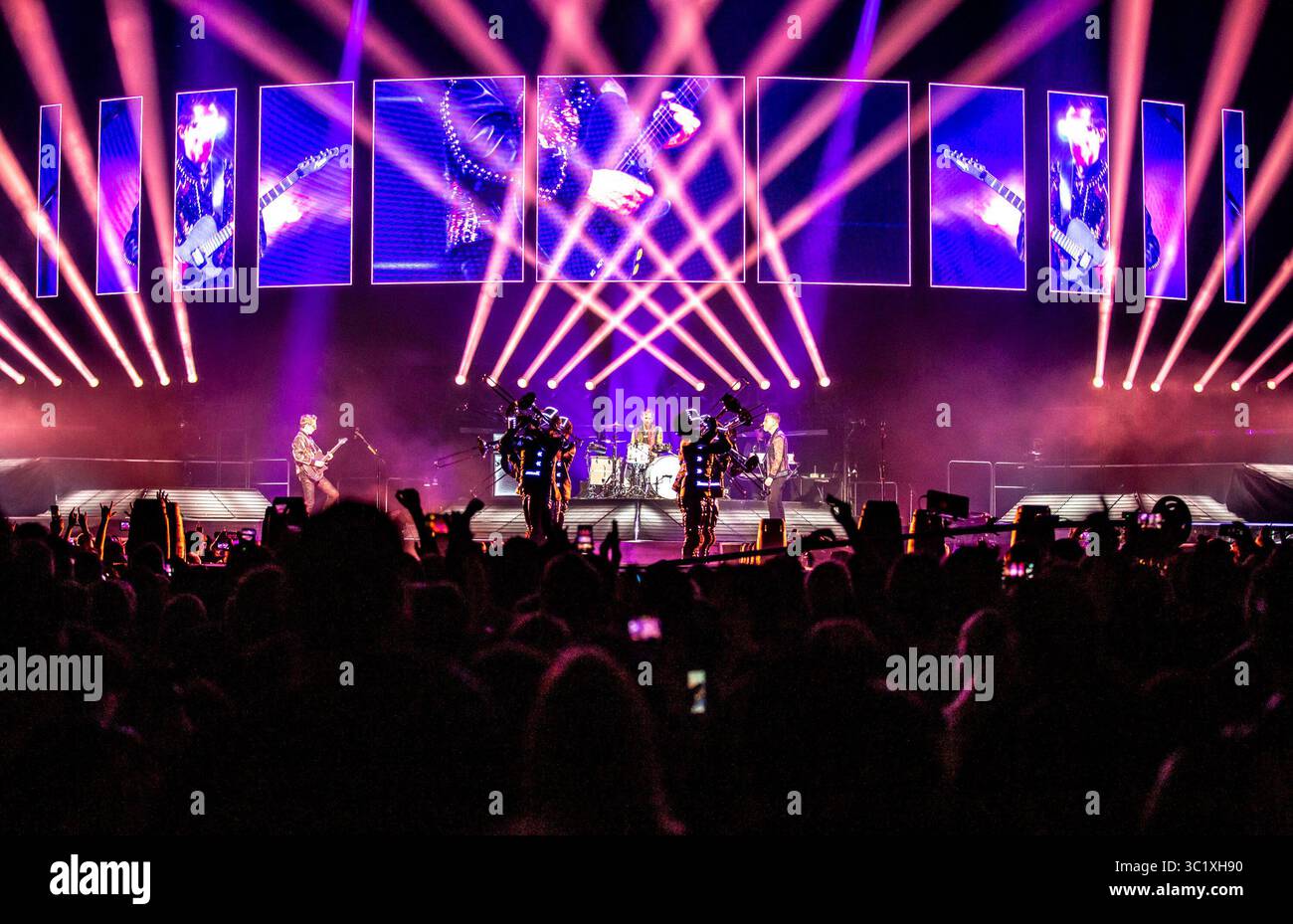 26 mars 2019 - Atlanta, GA, États-Unis - ATLANTA, GÉORGIE - MARS 26 : Muse se produit en concert à State Farm Arena le 23 mars 2019 à Atlanta, Géorgie. Photo : Ryan Fleisher/imageSPACE (crédit image : © Imagespace via ZUMA Wire) Banque D'Images