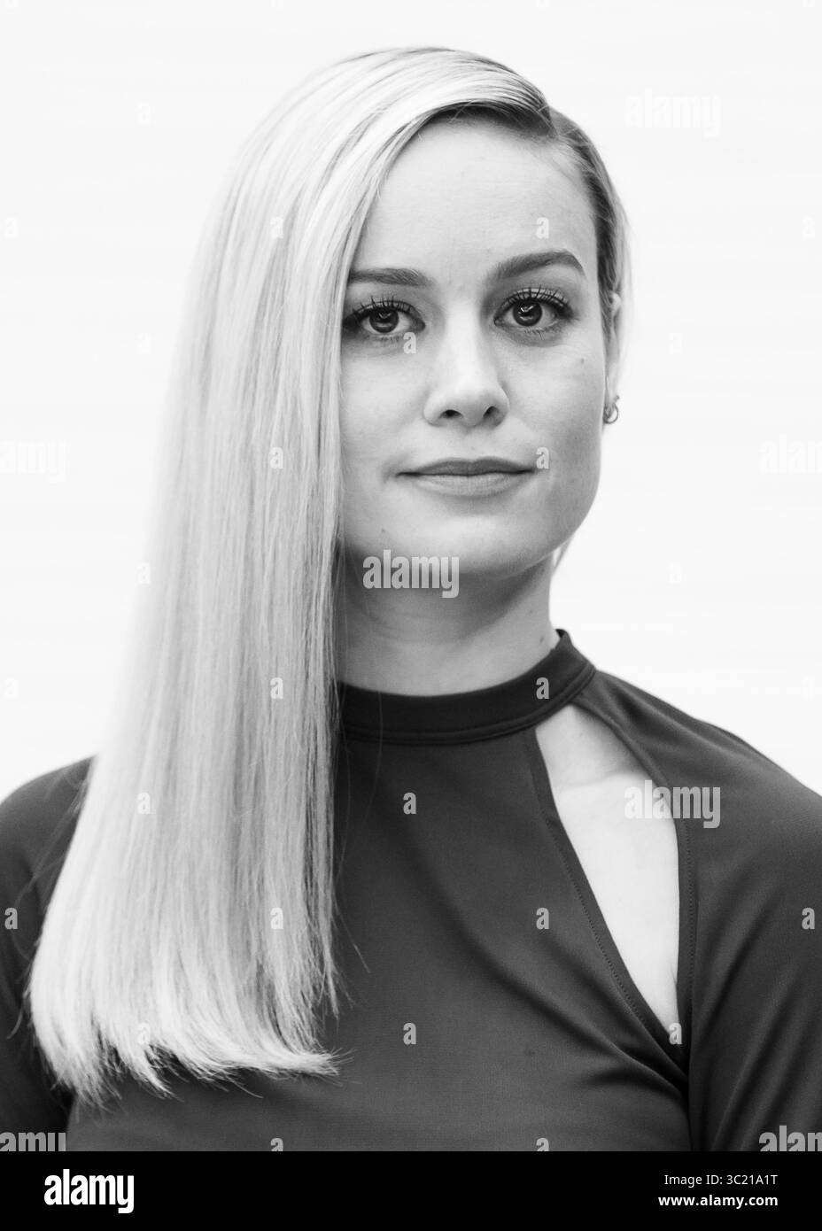 7 avril 2019 - Hollywood, Californie, États-Unis - BRIE LARSON fait la promotion du film 'Avengers : Endgame' à Hollywood. (Crédit image : © Armando Gallo/ZUMA Studio) Banque D'Images
