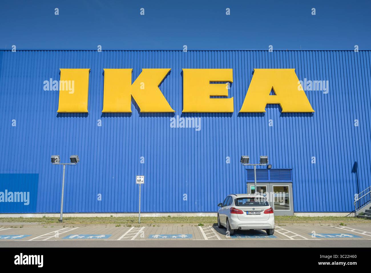 IKEA, Landsberger Allee, Lichtenberg, Berlin, Allemagne Banque D'Images