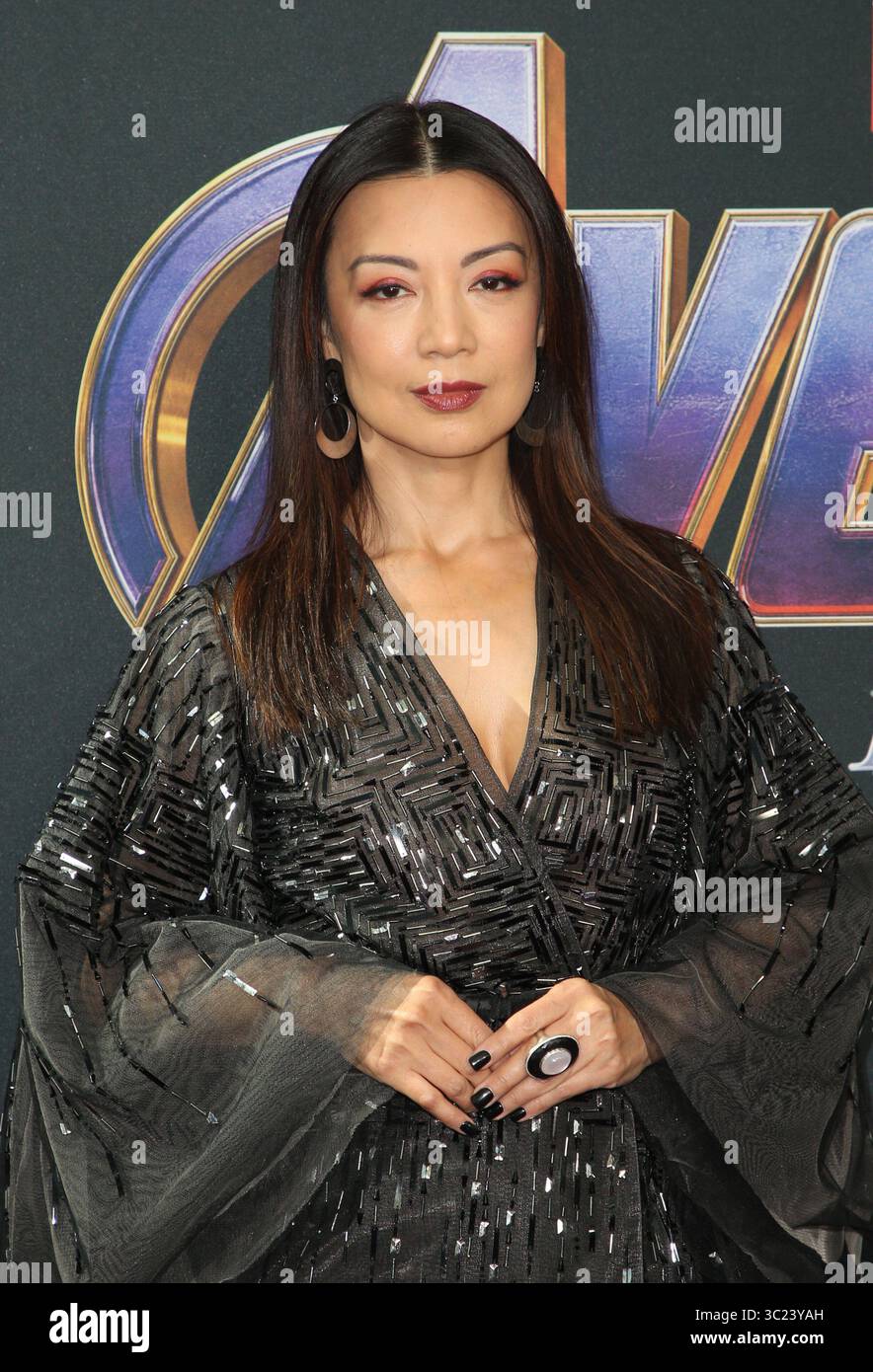 22 avril 2019 - Los Angeles, États-Unis d'Amérique - Ming-Na Wen arrivant à la première mondiale de 'Avengers : Endgame' au Los Angeles Convention Center le 22 avril 2019 à Los Angeles, Californie (crédit image : © Famous/Ace Pictures via ZUMA Press) Banque D'Images
