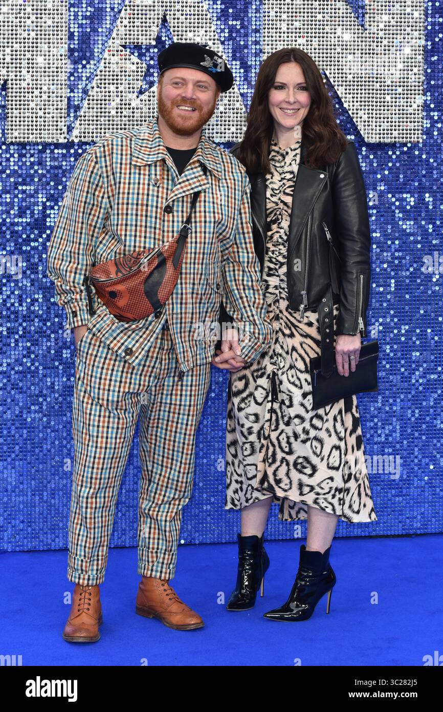 13 mai 2019 - Londres, Royaume-Uni de Grande-Bretagne et d'Irlande du Nord - Leigh Francis et Jill carter arrivant à la première de ''Rocketman'' à l'Odeon luxe Leicester Square le 20 mai 2019 à Londres, Angleterre (crédit image : © Famous/Ace Pictures via ZUMA Press) Banque D'Images
