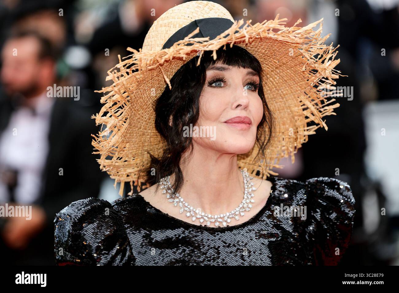 20 mai 2019 - Cannes, France - CANNES - 20 MAI : Isabelle Adjani arrive à la première de ''LA BELLE EPOQUE'' lors du Festival de Cannes 2019 le 20 mai 2019 au Palais des Festivals de Cannes, France. (Crédit image : © Imagespace via ZUMA Wire) Banque D'Images