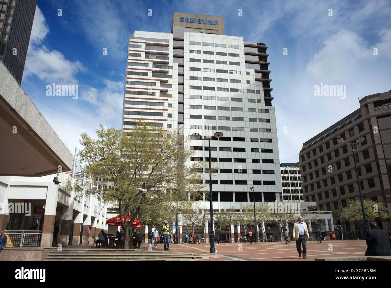 30 septembre 2018 - Afrique du Sud - les bureaux de Samsung et STBB dans le centre commercial de Cape Town, Western Cape, Afrique du Sud (crédit image : © Sergi Reboredo/ZUMA Wire) Banque D'Images