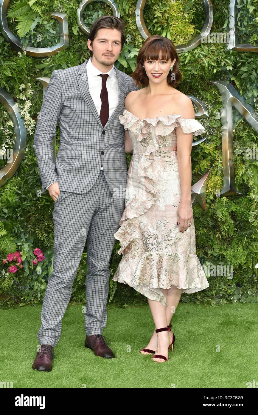 28 mai 2019 - Londres, Royaume-Uni de Grande-Bretagne et d'Irlande du Nord - Jill Winternitz arrive à la première de 'Good Omens' à l'Odeon luxe Leicester Square le 28 2019 mai à Londres, Angleterre (crédit image : © Famous/Ace Pictures via ZUMA Press) Banque D'Images