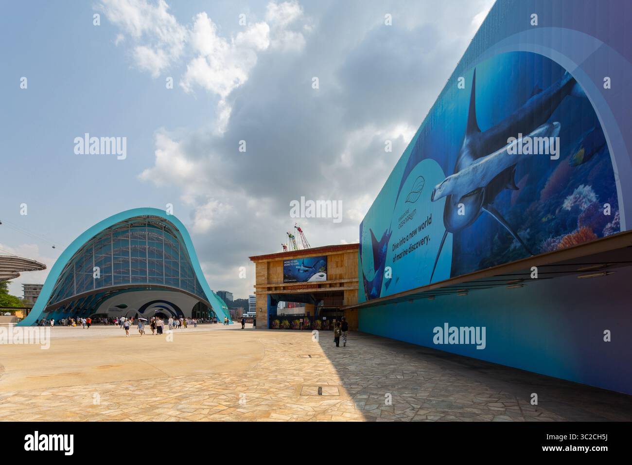 Ouverture de l'Oceanarium de Singapour le 24 juillet 2025. Banque D'Images