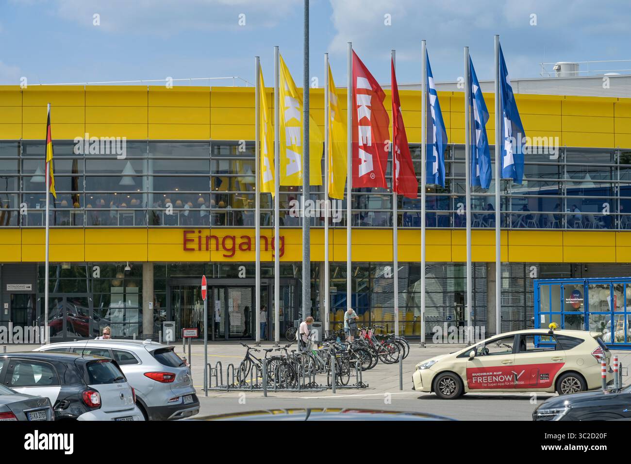 IKEA Möbelhaus, Sachsendamm, Tempelhof, Bezirk Tempelhof-Schöneberg, Berlin, Deutschland Banque D'Images