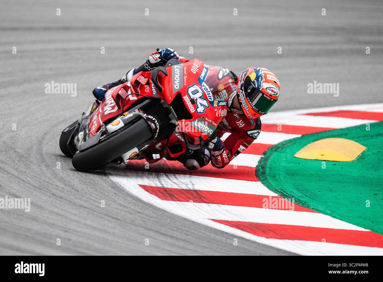 14 juin 2019 - Barcelone, BARCELONE, ESPAGNE - ESPAGNE, CATALOGNE 14 juin 2019. Andrea Dovisioso de Ducati lors du GP Montser Energy de Catalogne (crédit image : © AFP7 via ZUMA Wire) Banque D'Images