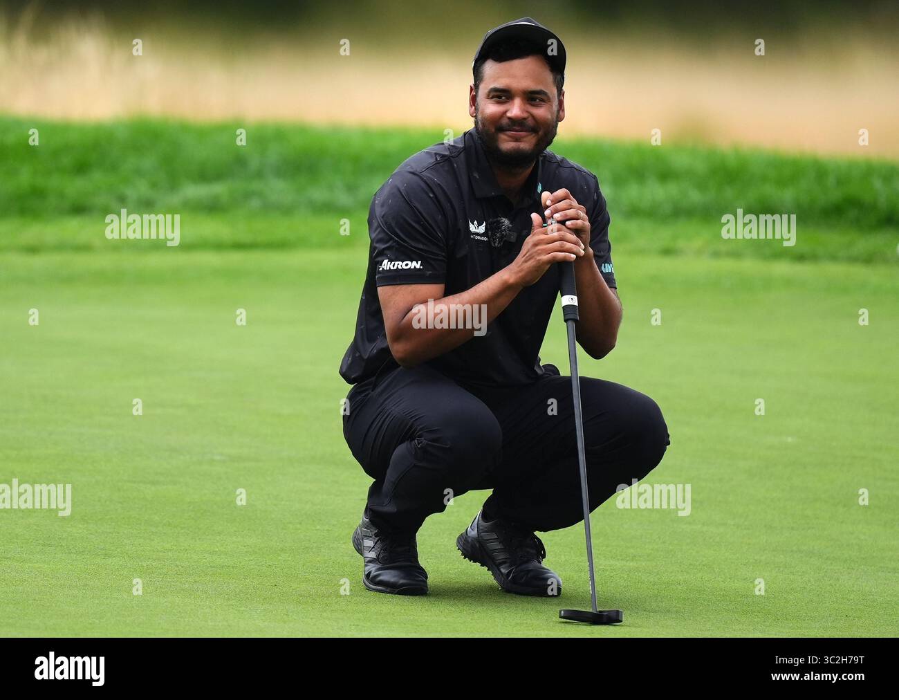 Sebastian Munoz de Torque GC lors de la journée de prévisualisation avant le LIV Golf UK by JCB 2025 au JCB Golf and Country Club, Rocester. Date de la photo : jeudi 24 juillet 2025. Banque D'Images