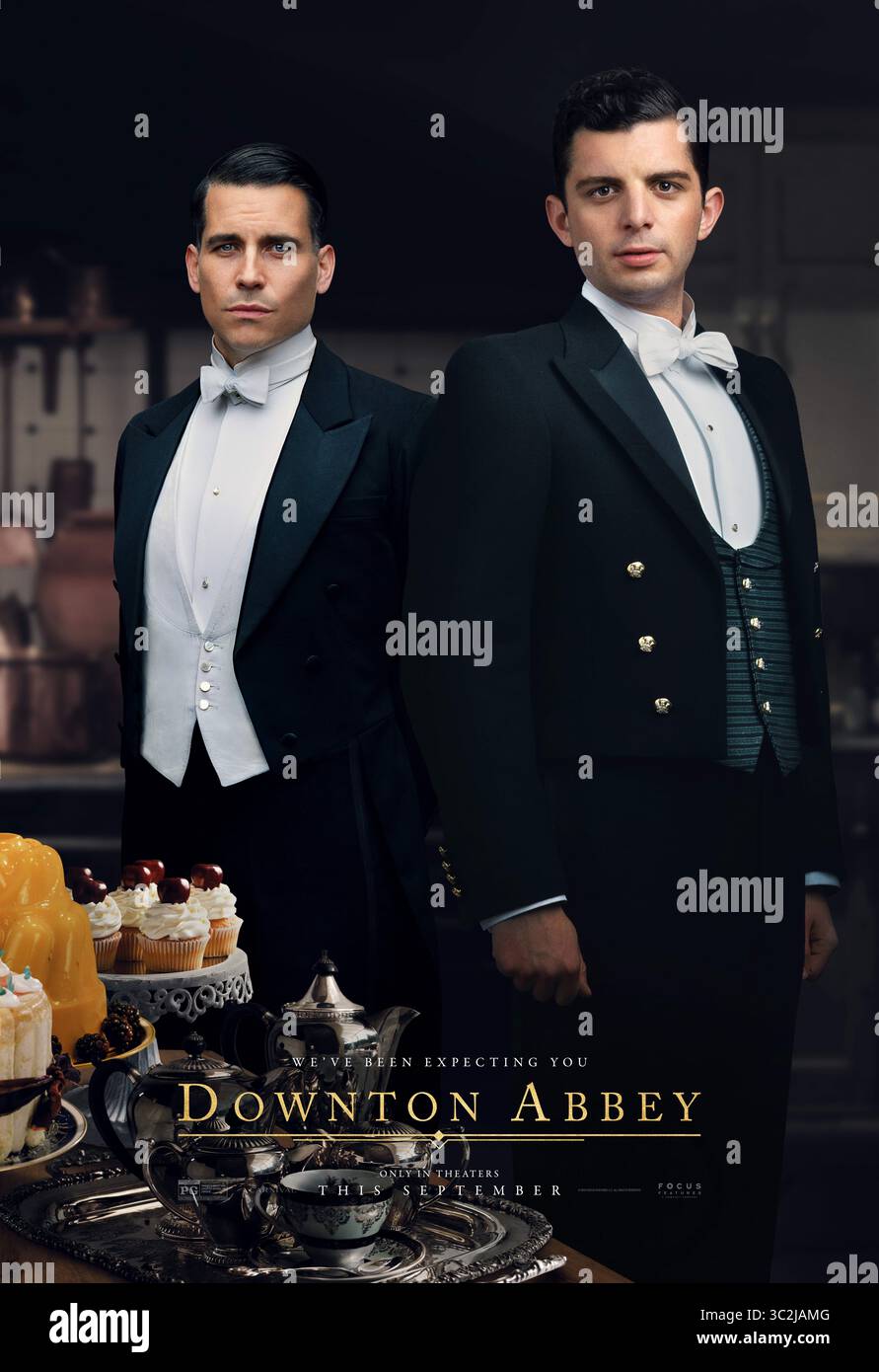 DATE DE SORTIE : 20 septembre 2019 TITRE : Downton Abbey STUDIO : Focus Features RÉALISATEUR : Michael Engler INTRIGUE : adapté de la série télévisée à succès Downton Abbey qui raconte l'histoire de la famille Crawley, riche propriétaire d'un grand domaine dans la campagne anglaise au début du XXe siècle. EN VEDETTE : ROBERT JAMES-COLLIER dans le rôle de Thomas Barrow, MICHAEL FOX dans le rôle d'Andy. (Crédit image : © Focus Features/Entertainment Pictures/ZUMAPRESS.com) Banque D'Images