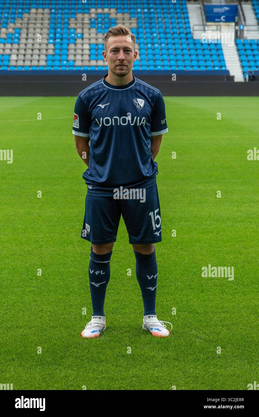 sports, football, 2. Bundesliga, 2025/2026, VfL Bochum, Journée des médias, séance photo de presse, Felix Passlack Banque D'Images
