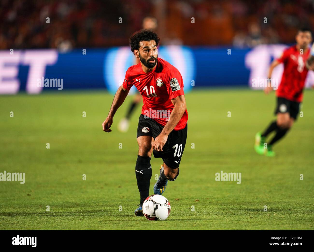 Mohamed Salah Mahrous Ghaly de l'Egypte lors du match de la Coupe d'Afrique des Nations 2019 entre l'Egypte et la RD Congo au stade international du Caire au Caire, Egypte, le 26 juin 2019.(image de crédit : &copy ; Ulrik Pedersen/CSM via ZUMA Wire) Banque D'Images