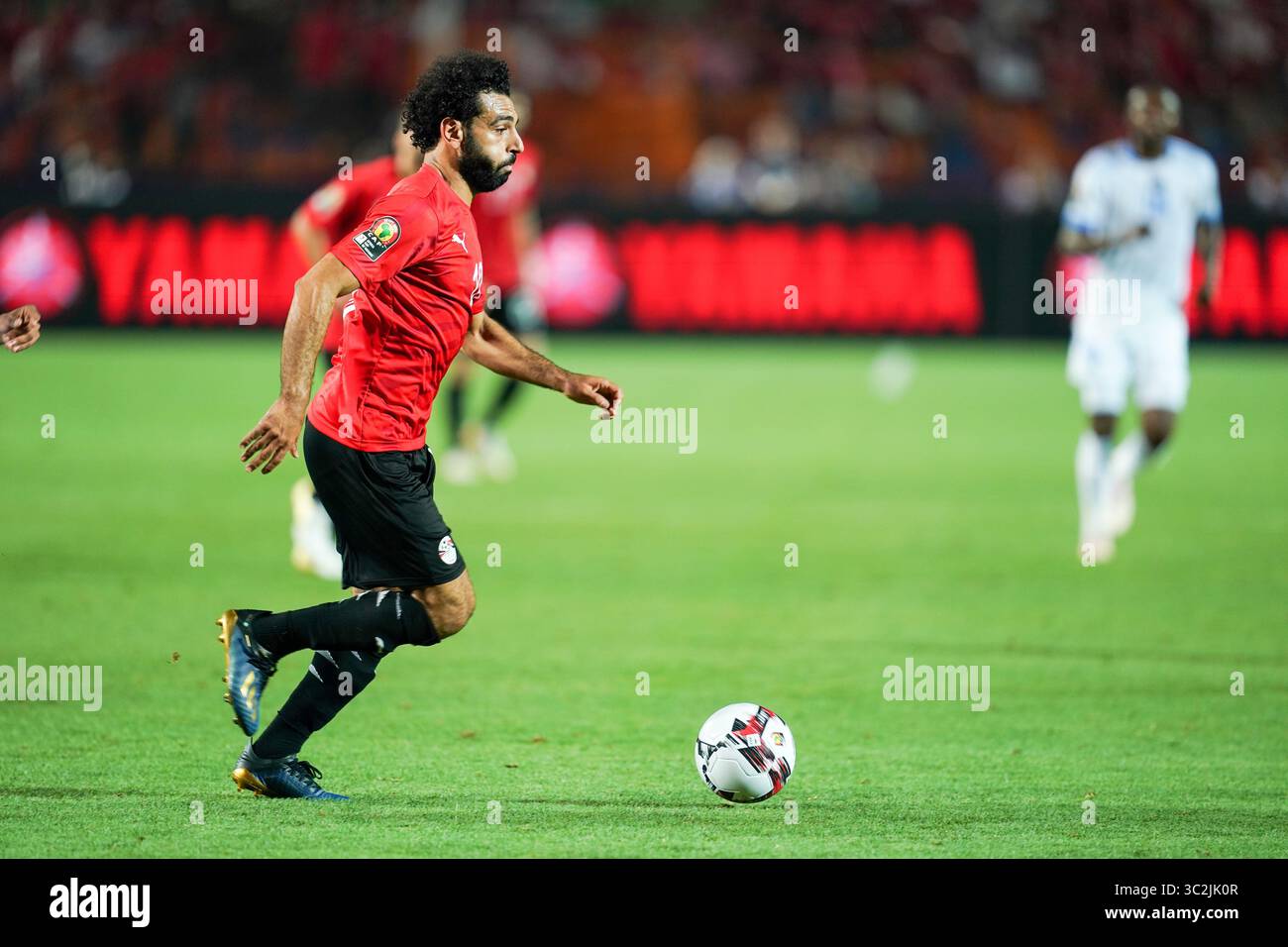 Mohamed Salah Mahrous Ghaly de l'Egypte lors du match de la Coupe d'Afrique des Nations 2019 entre l'Egypte et la RD Congo au stade international du Caire au Caire, Egypte, le 26 juin 2019.(image de crédit : &copy ; Ulrik Pedersen/CSM via ZUMA Wire) Banque D'Images