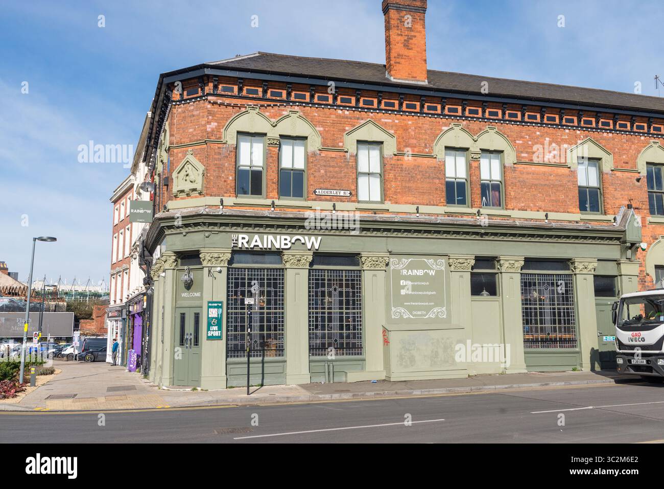 Le pub Rainbow et salle de concert à Digbeth, Birmingham Banque D'Images