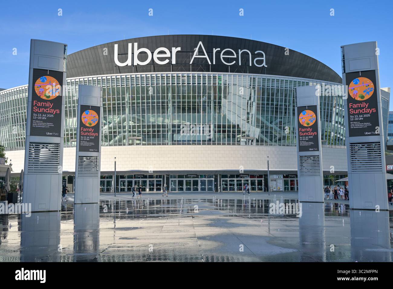 Uber Arena, Friedrichshain, Bezirk Friedrichshain-Kreuzberg, Berlin, Deutschland Banque D'Images