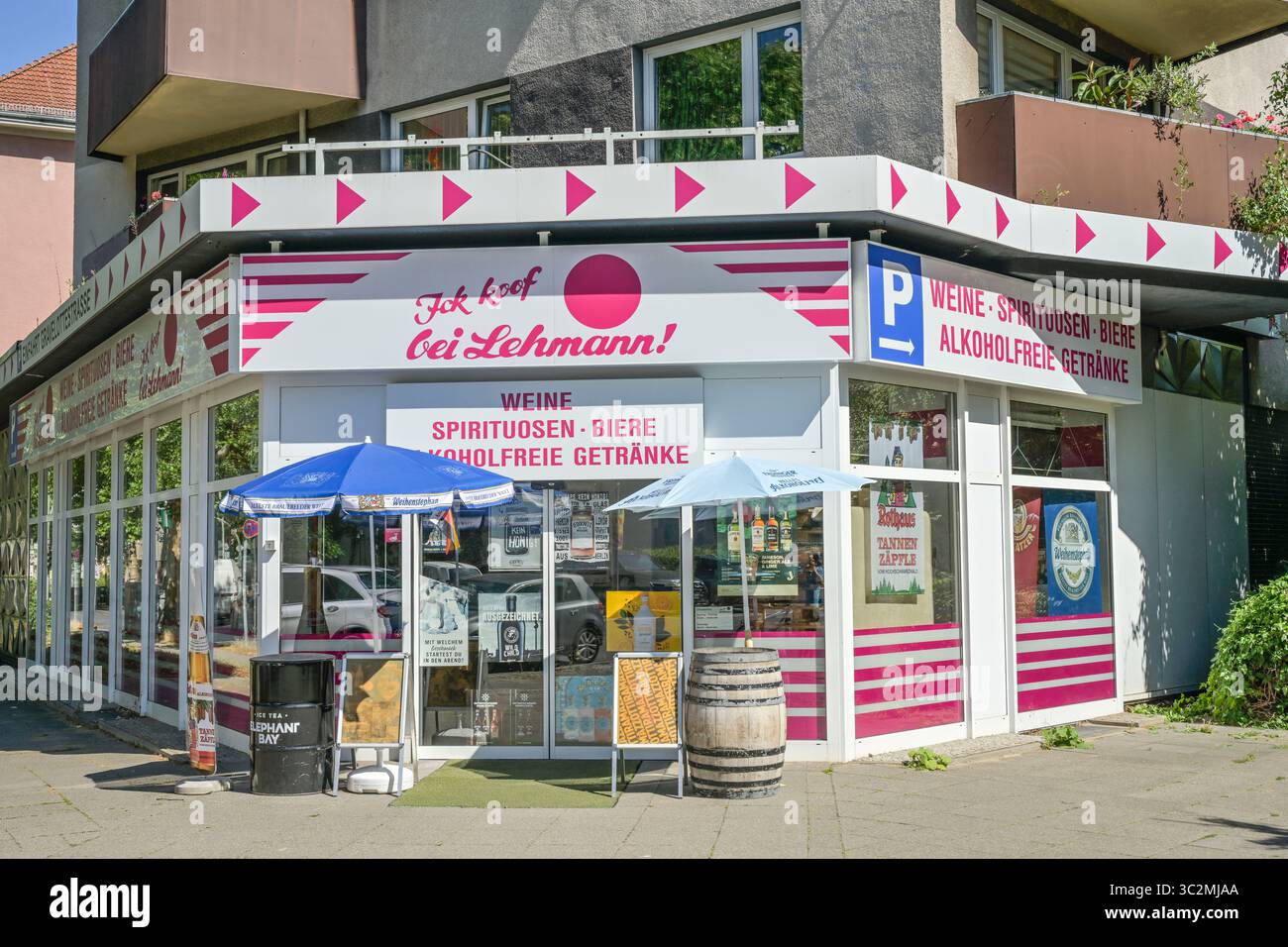 Getränke Lehmann, filiale, Birkbuschstraße, Steglitz, Bezirk Steglitz-Zehlendorf, Berlin, Deutschland Banque D'Images