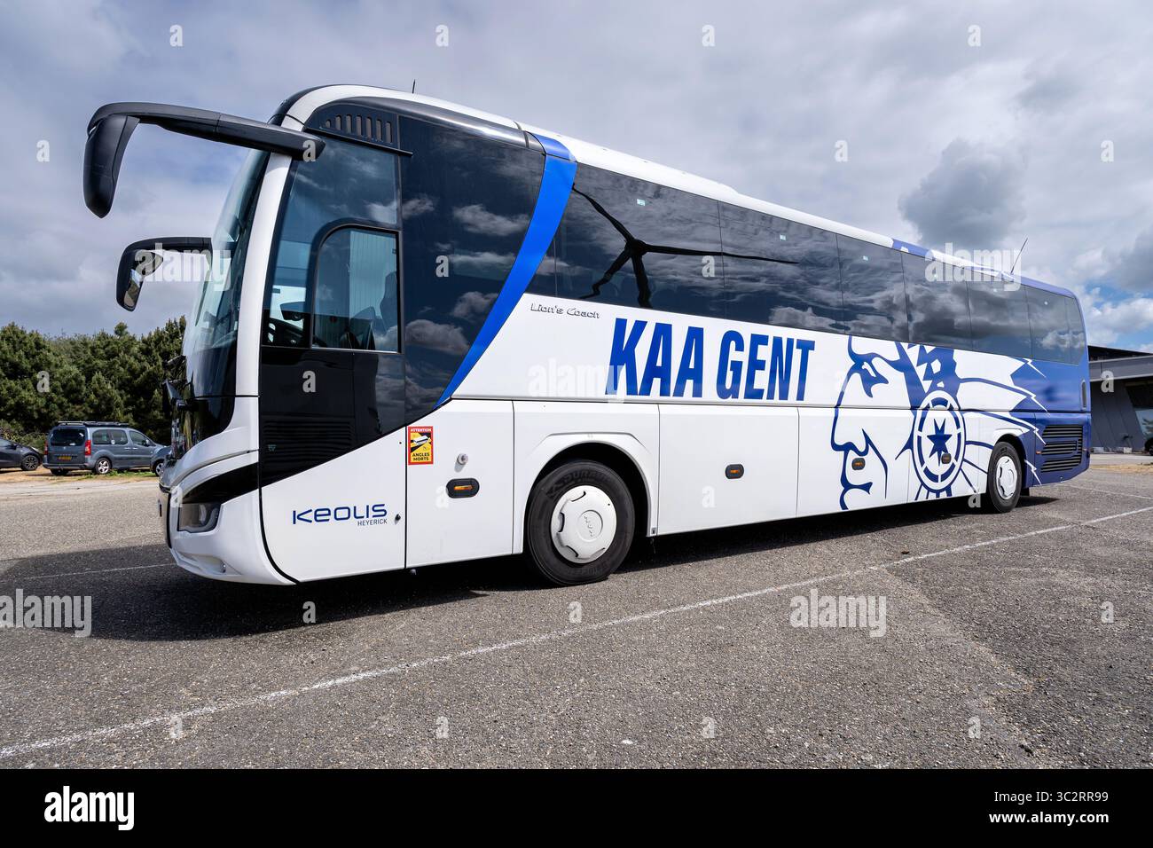 Keolis Heyerick KAA Gent MAN Lion’s Coach bus interurbain Banque D'Images