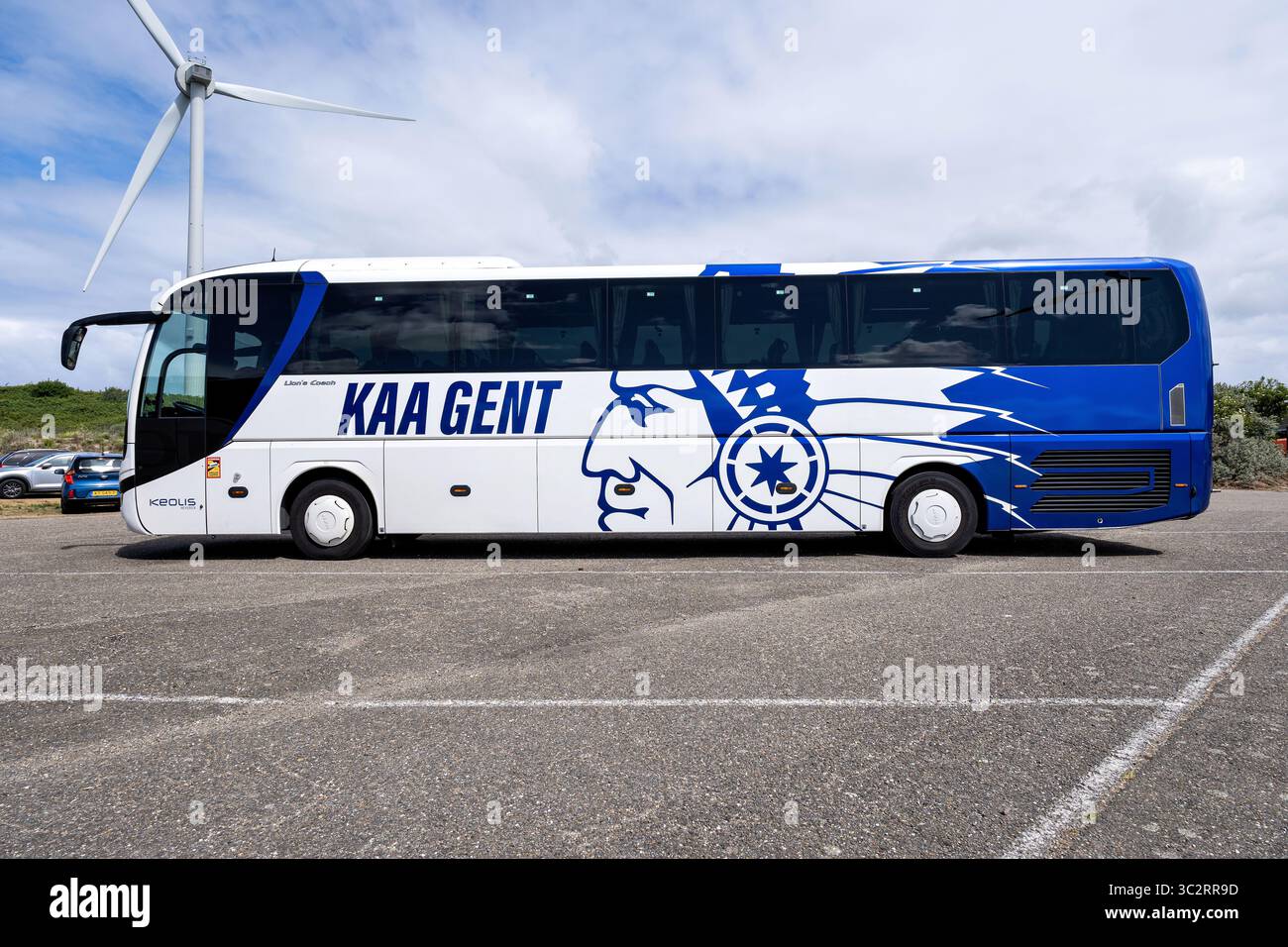 Keolis Heyerick KAA Gent MAN Lion’s Coach bus interurbain Banque D'Images