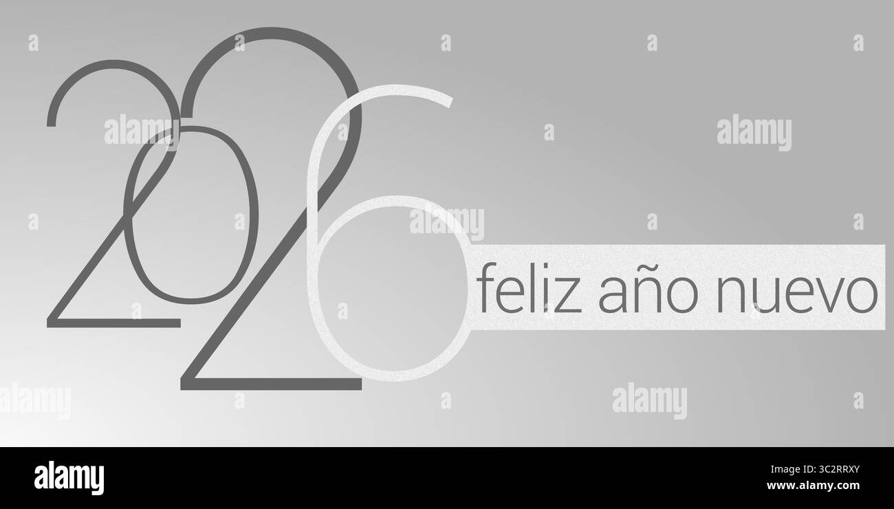 2026 - bonne année 2026 Illustration de Vecteur