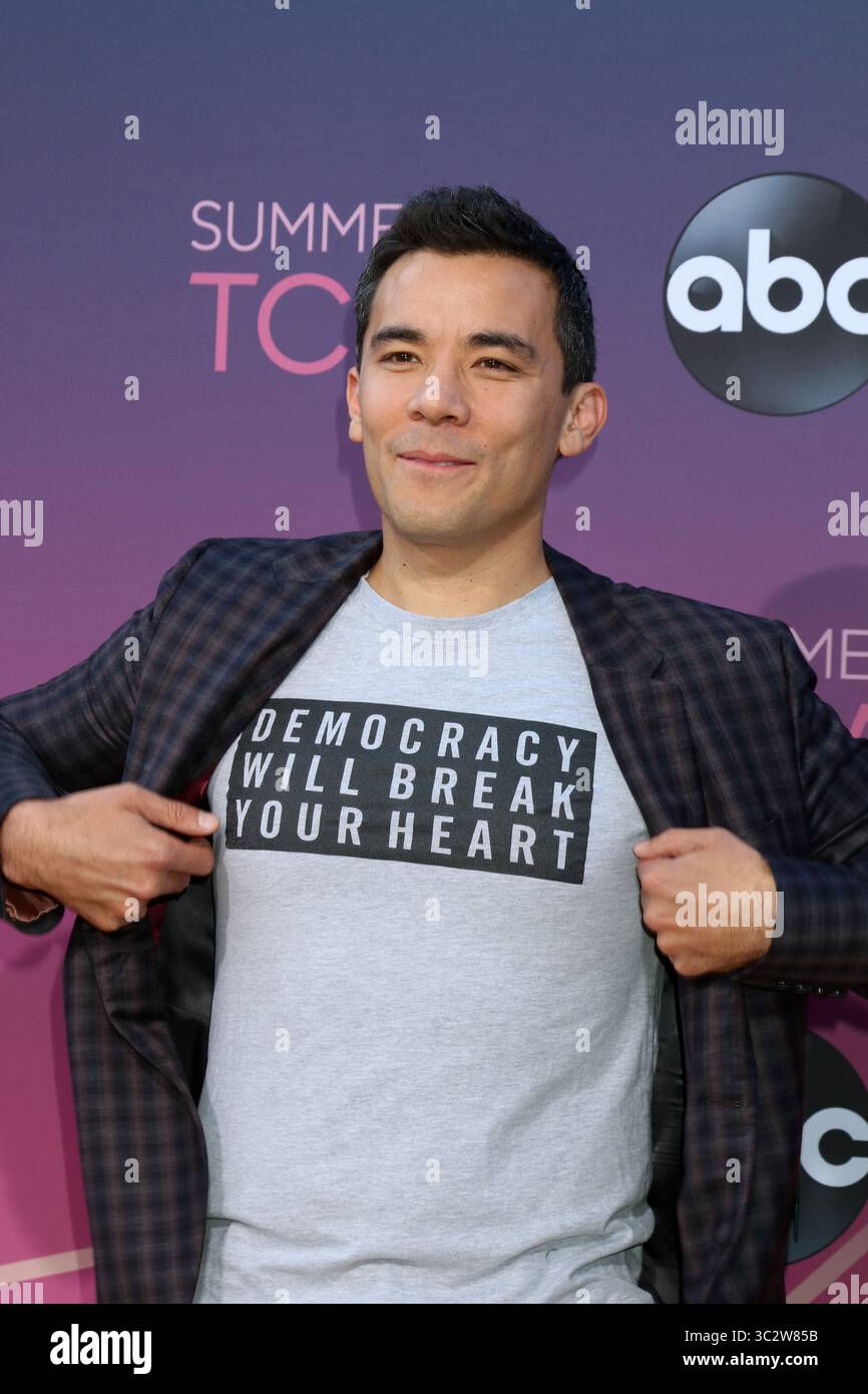 5 août 2019, West Hollywood, CA, USA : LOS ANGELES - AUG 15 : Conrad Ricamora à l'ABC de l'été partie à l'All-Star TCA SOHO House le 15 août 2019 à West Hollywood, CA (crédit Image : © Kay Blake/Zuma sur le fil) Banque D'Images