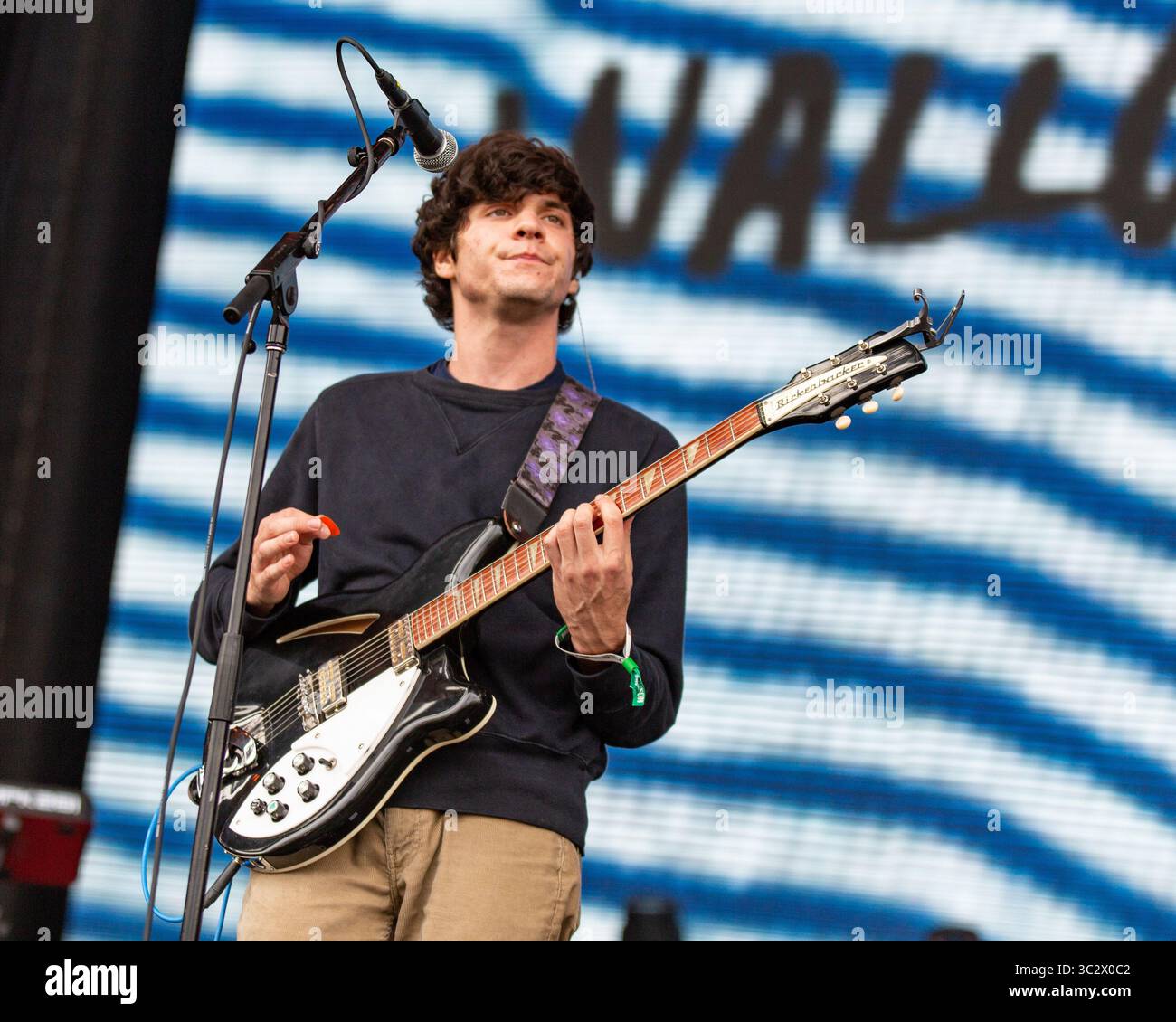 10 août 2019, San Francisco, Californie, États-Unis : BRAEDEN LEMASTERS of Wallows au festival de musique Outside Lands au Golden Gate Park à San Francisco, Californie (crédit image : © Daniel DeSlover/ZUMA Wire) Banque D'Images