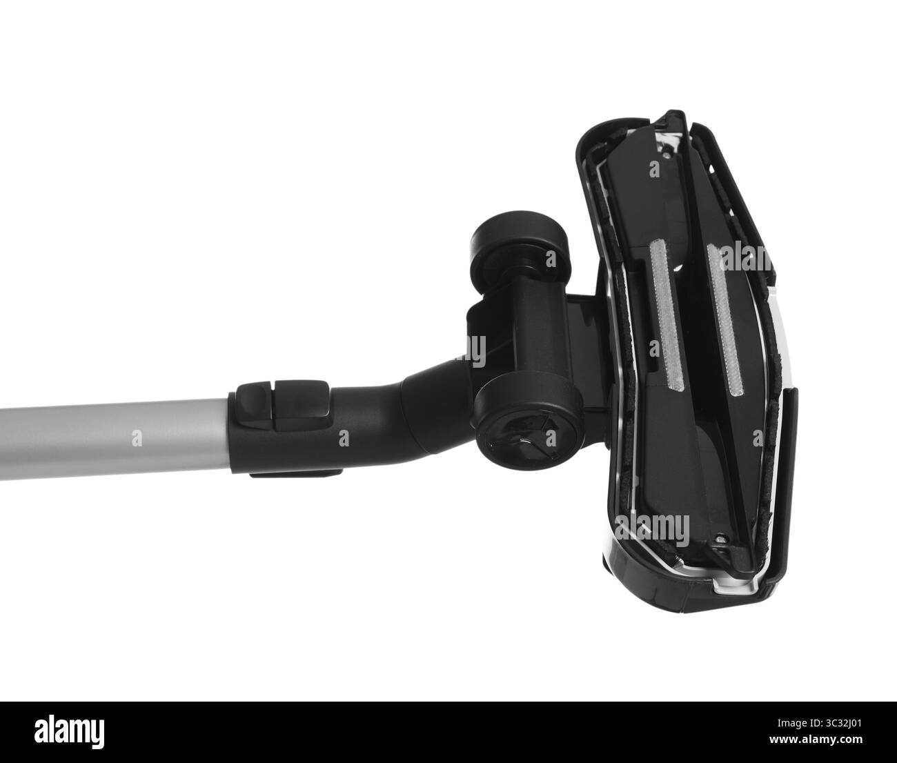 Une brosse d'aspirateur sur fond blanc Banque D'Images