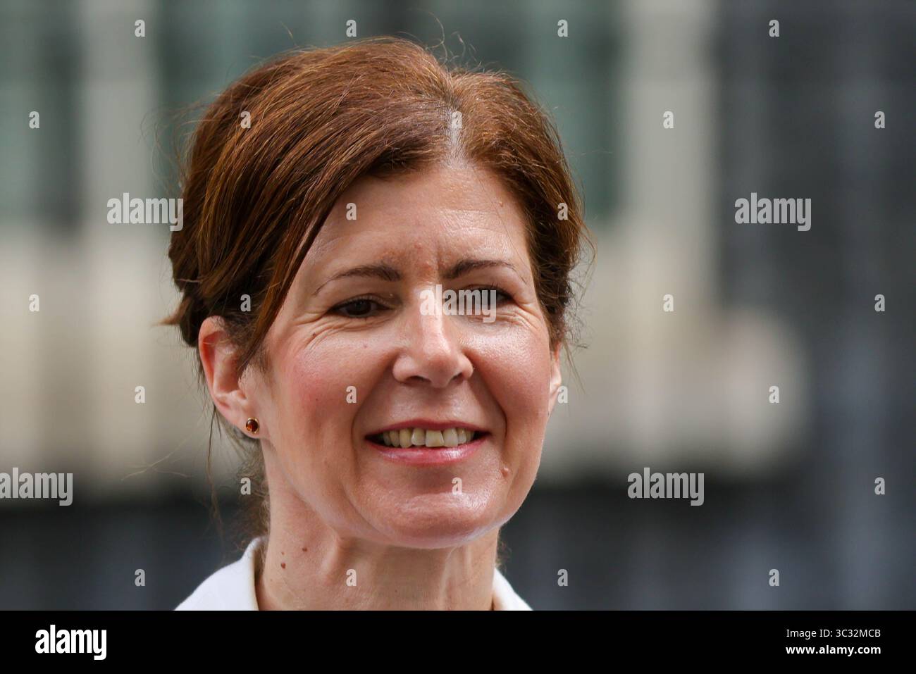 Londres, Royaume-Uni. 22 juillet 2025. Jenny Chapman, baronne Chapman de Darlington, ministre d'État (développement international, Amérique latine et Caraïbes), quitte après la réunion du Cabinet. Banque D'Images
