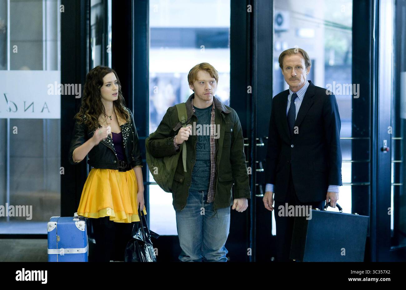 21 SEPTEMBRE 2008 - HOLLYWOOD, ÉTATS-UNIS - WILD TARGET (2010).EMILY BLUNT, BILL NIGHY, RUPERT GRINT.JONATHAN LYNN (DIR). (Crédit image : © Entertainment Pictures/ZUMA Press) Banque D'Images