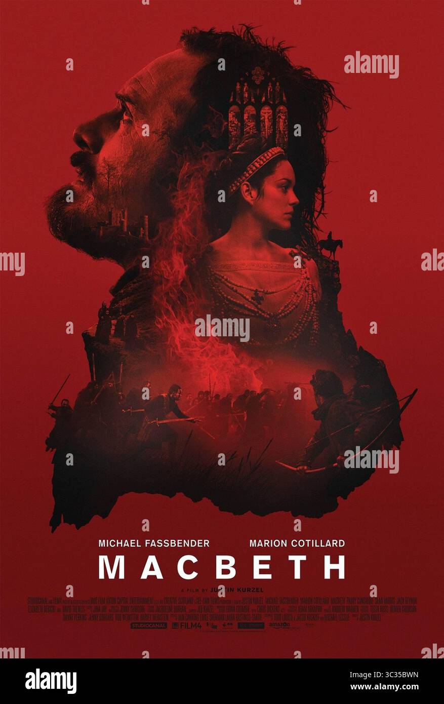 9 SEPTEMBRE 2015 - HOLLYWOOD, USA - MACBETH (AFFICHE) (2015).JUSTIN KURZEL (DIR). (Crédit image : © face to face/Entertainment Pictures/ZUMA Press) Banque D'Images