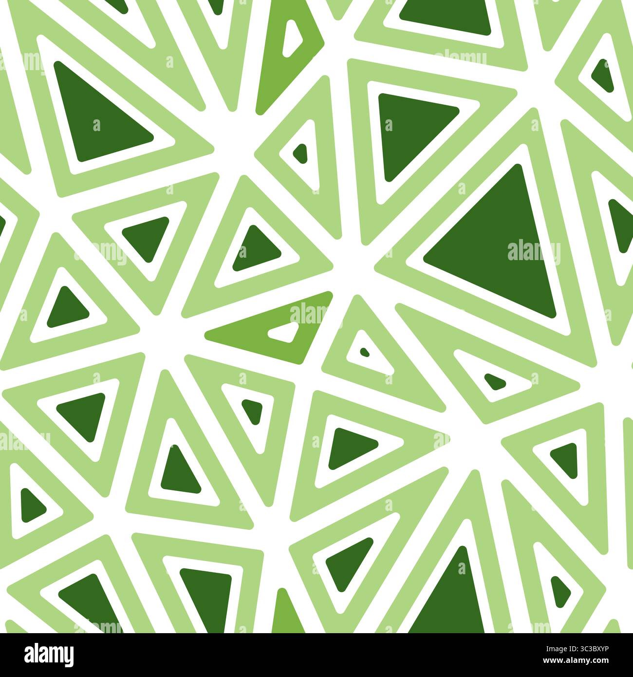 Fond abstrait avec des formes triangulaires en mosaïque. Formes solides arrondies dans les cadres. Grande taille de triangle. Style de ton de couleur unique. Modèle reproductible. Illustration de Vecteur