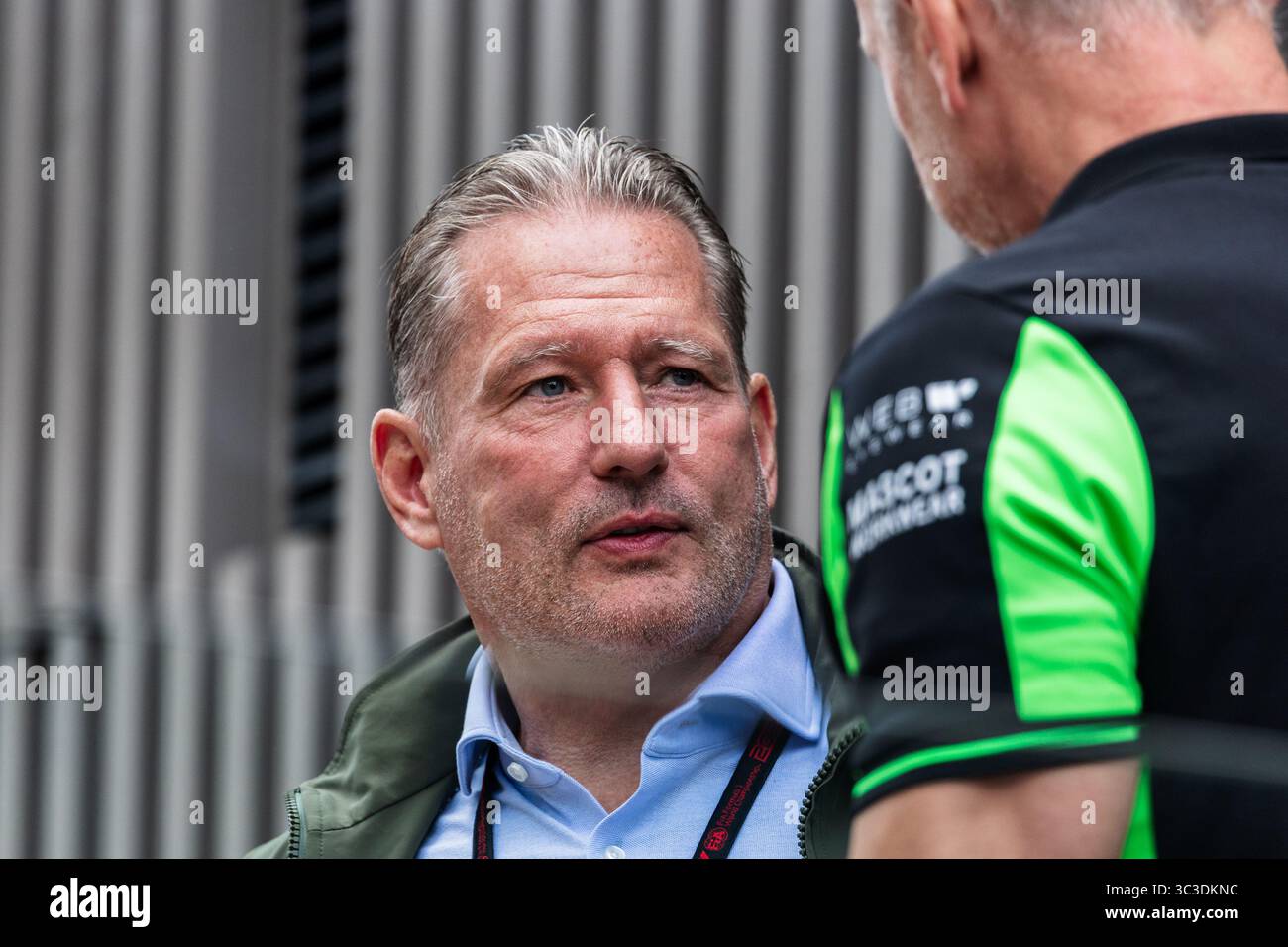 Stavelot, Belgique. 25 juillet 2025. Jos Verstappen des pays-Bas et père de Max Verstappen lors du Grand Prix de Belgique de formule 1. Crédit : SOPA images Limited/Alamy Live News Banque D'Images