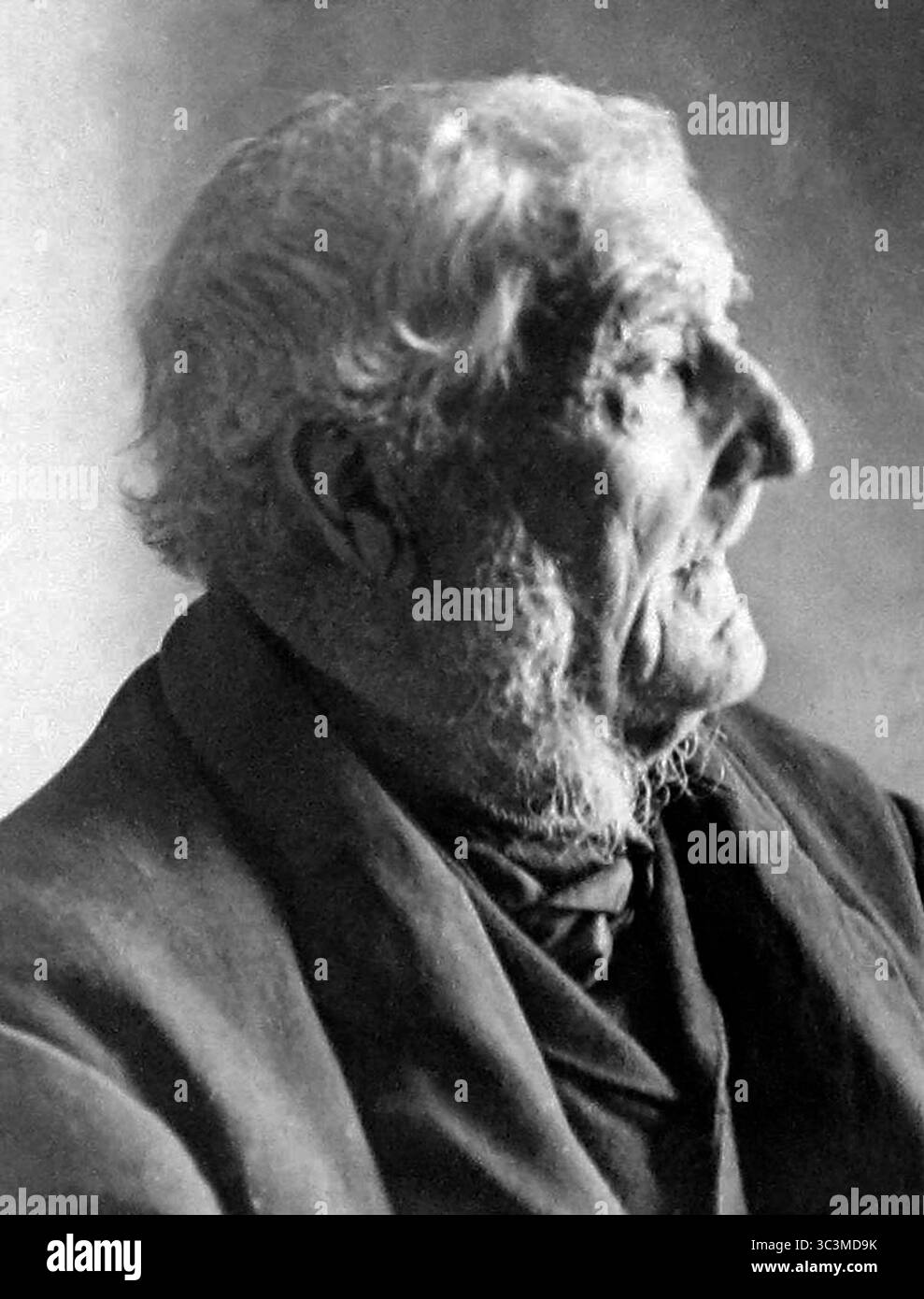 Augustus John Smith (père des îles Scilly) dans les années 1870 Banque D'Images